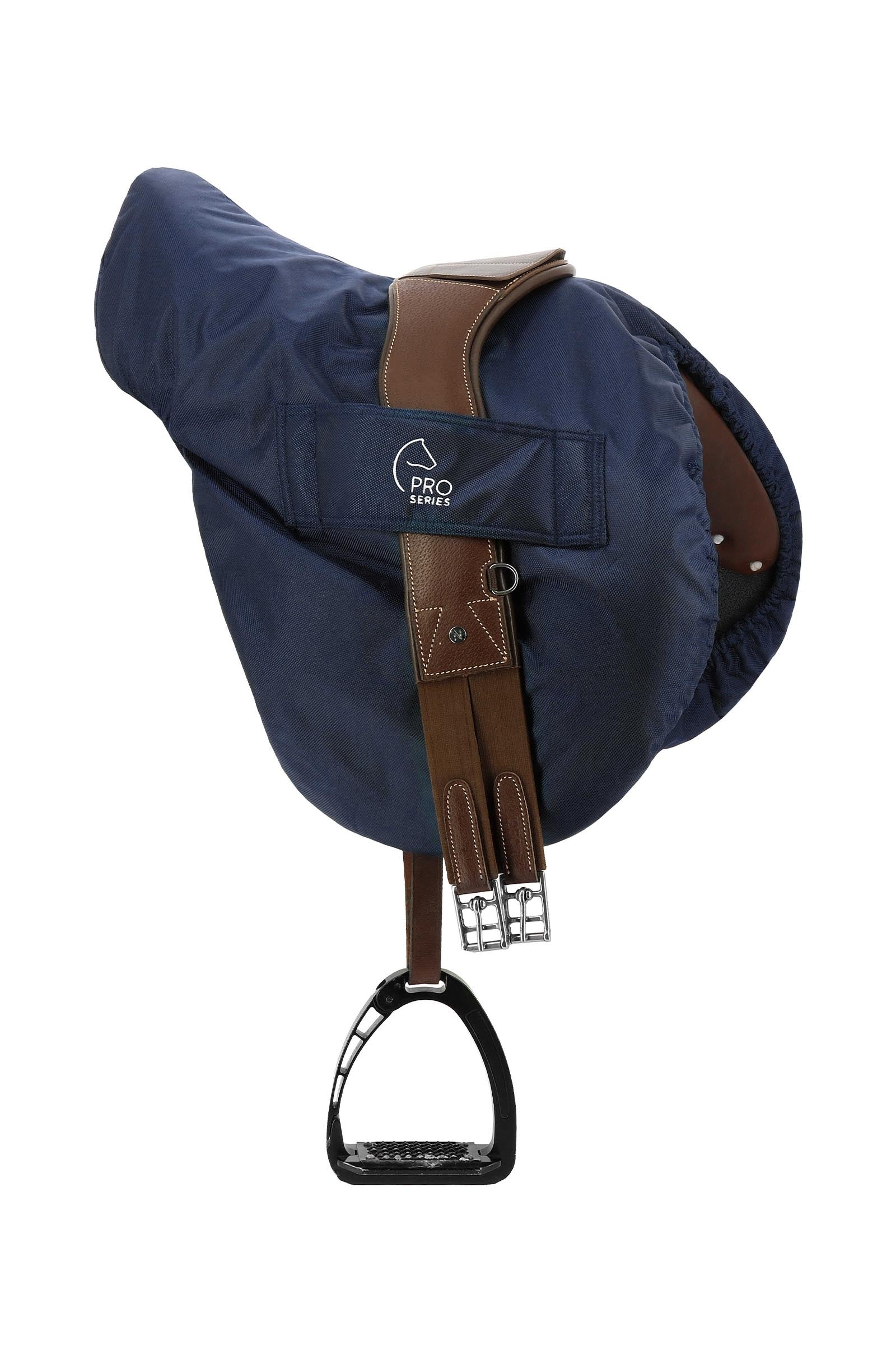 PRO SERIES Saddle Cover With Cutout For Stirrups Saddles, Girths & Stirrups