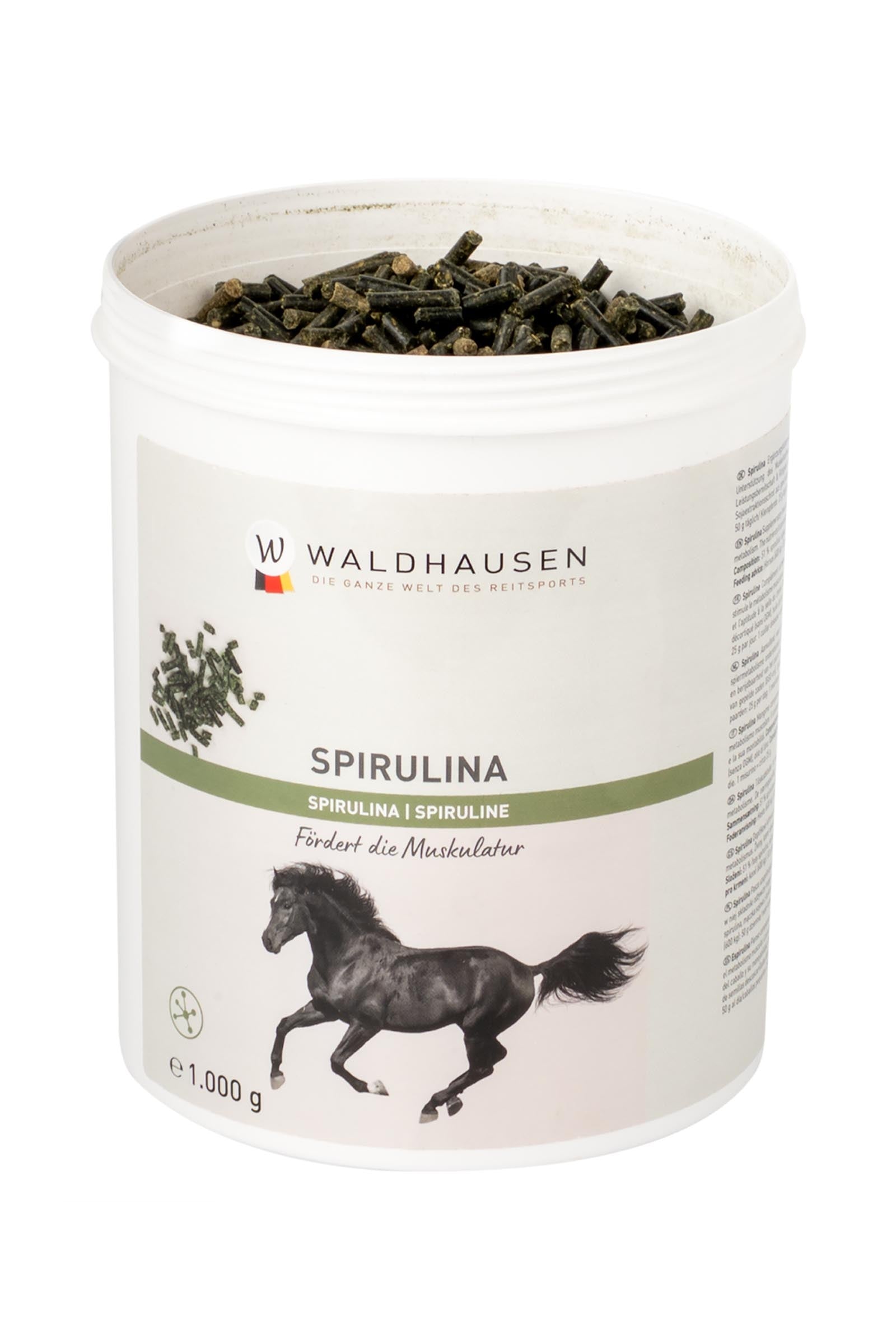 Waldhausen Spirulina Pellet, 1000 g Horse Feed & Nutrition