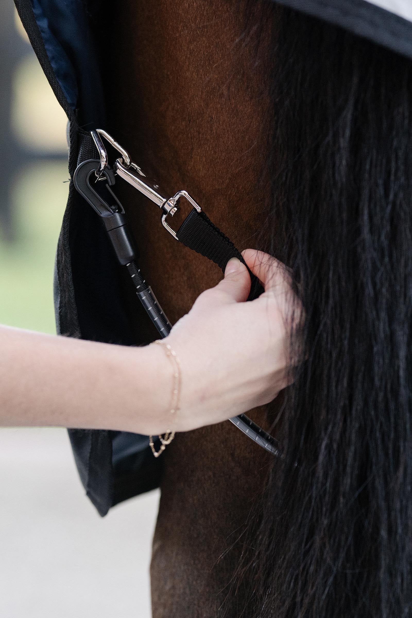 Horseware Elasticated Leg Straps Pferdedecken