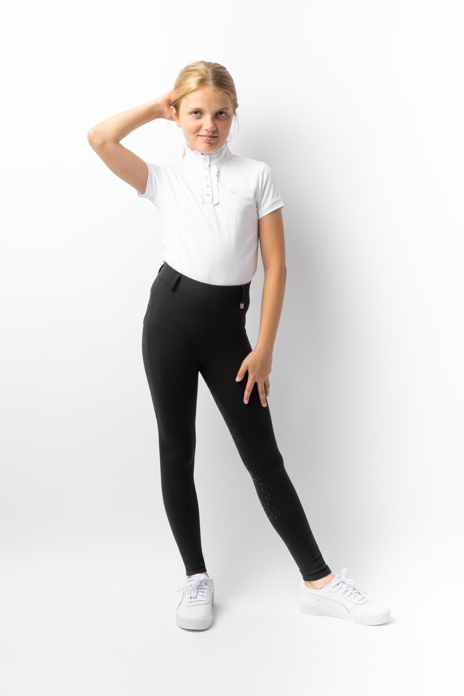 Horze Dea Kid´s Thermo Fullgrip Tights Kids Apparel