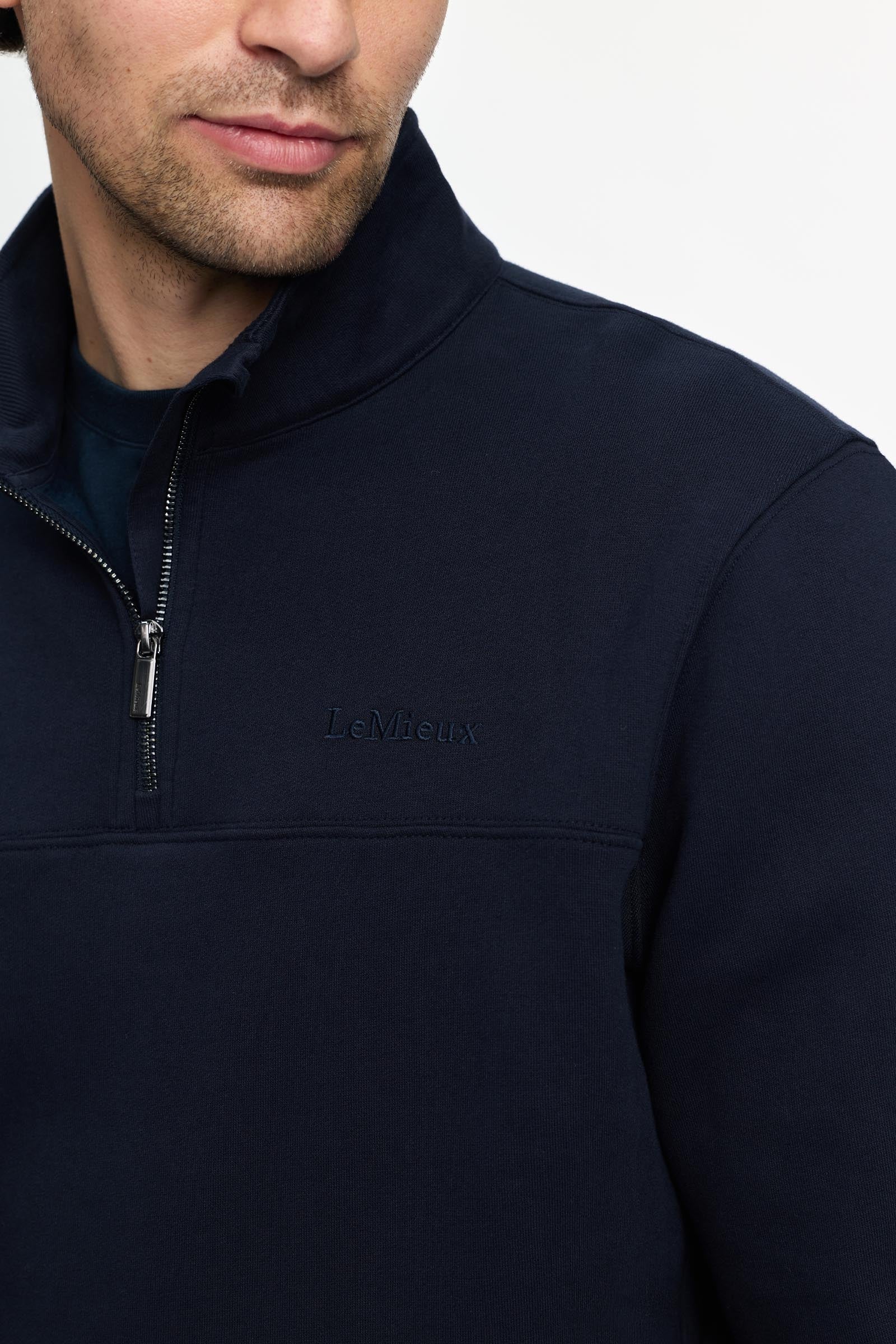 LeMieux Men´s Quarter Neck Sweatshirt Mens Riding Clothing
