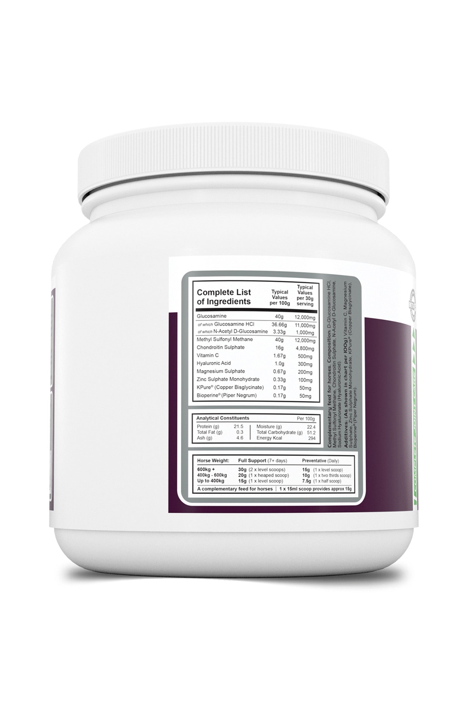 Betta Life PharmaQuin Joint Complete Ha Equine Supplement, 400g Horse Feed & Nutrition