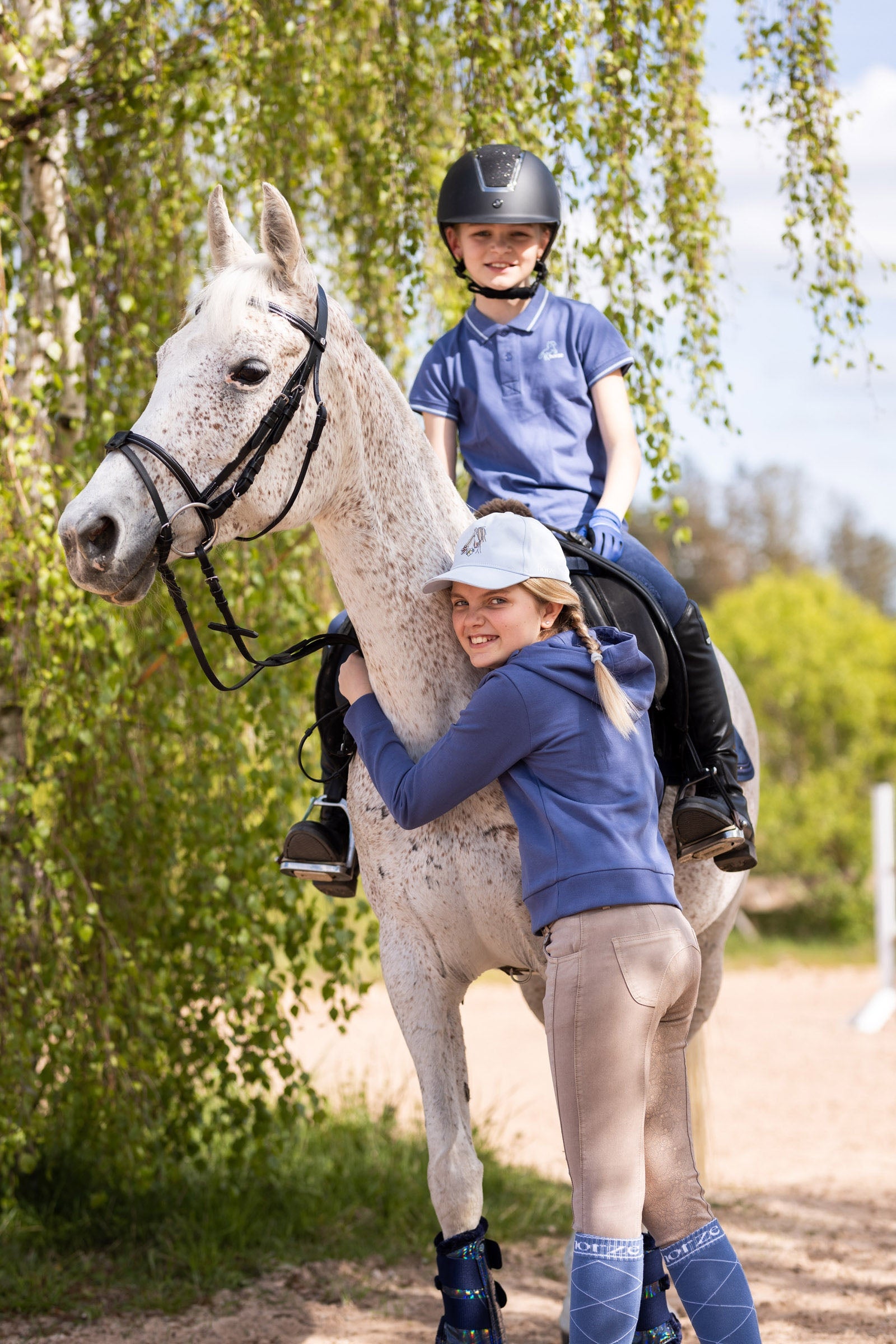 Horze Suki Kids' Full Grip Breeches Kids Apparel