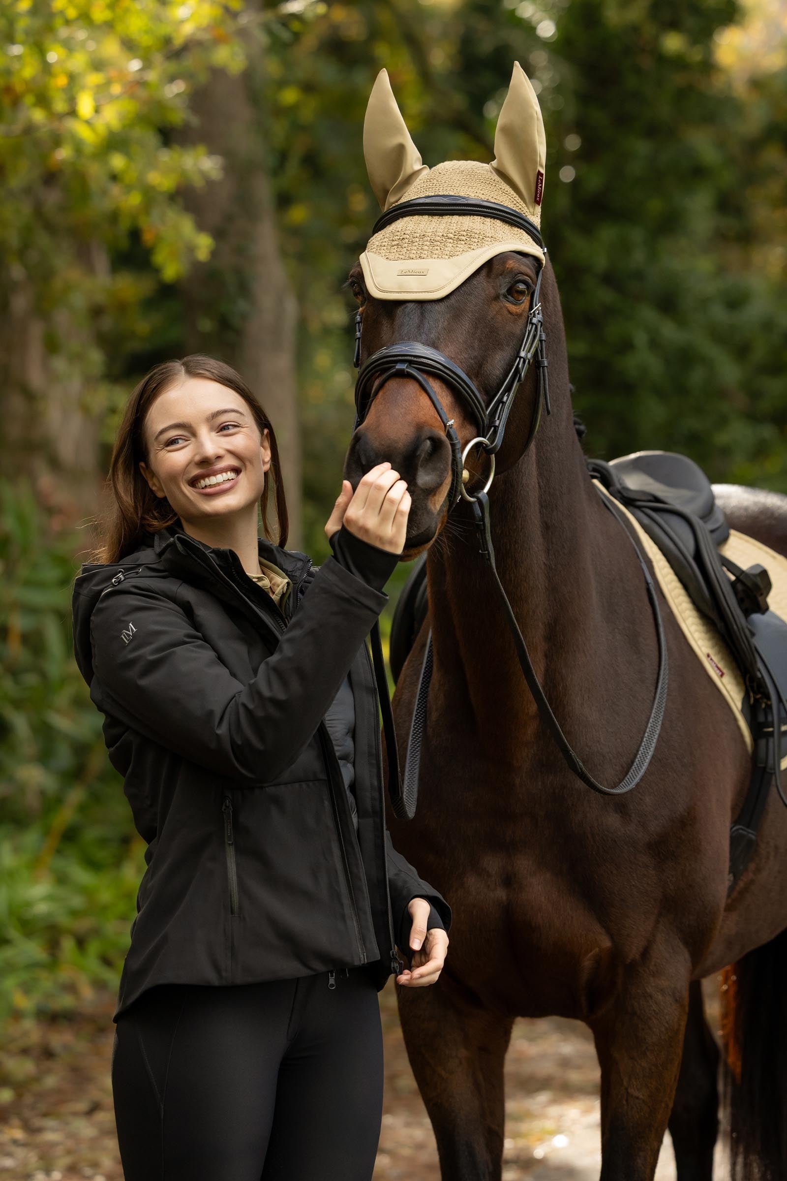 LeMieux Essence Fly Hood Saddle Pads