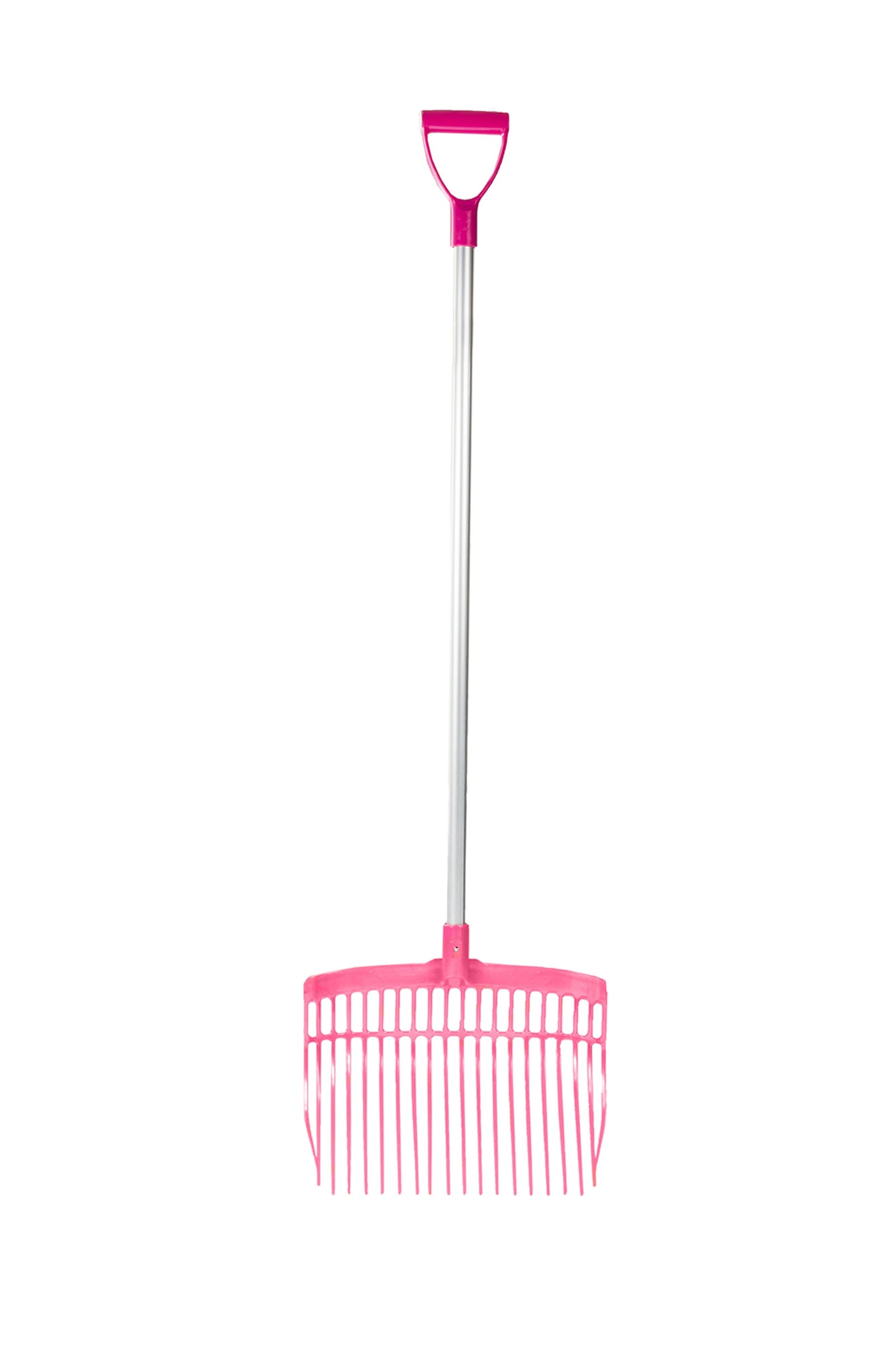 V-plast Stable Aluminum Fork Shaft, 95cm Mini /junior Stable Equipment