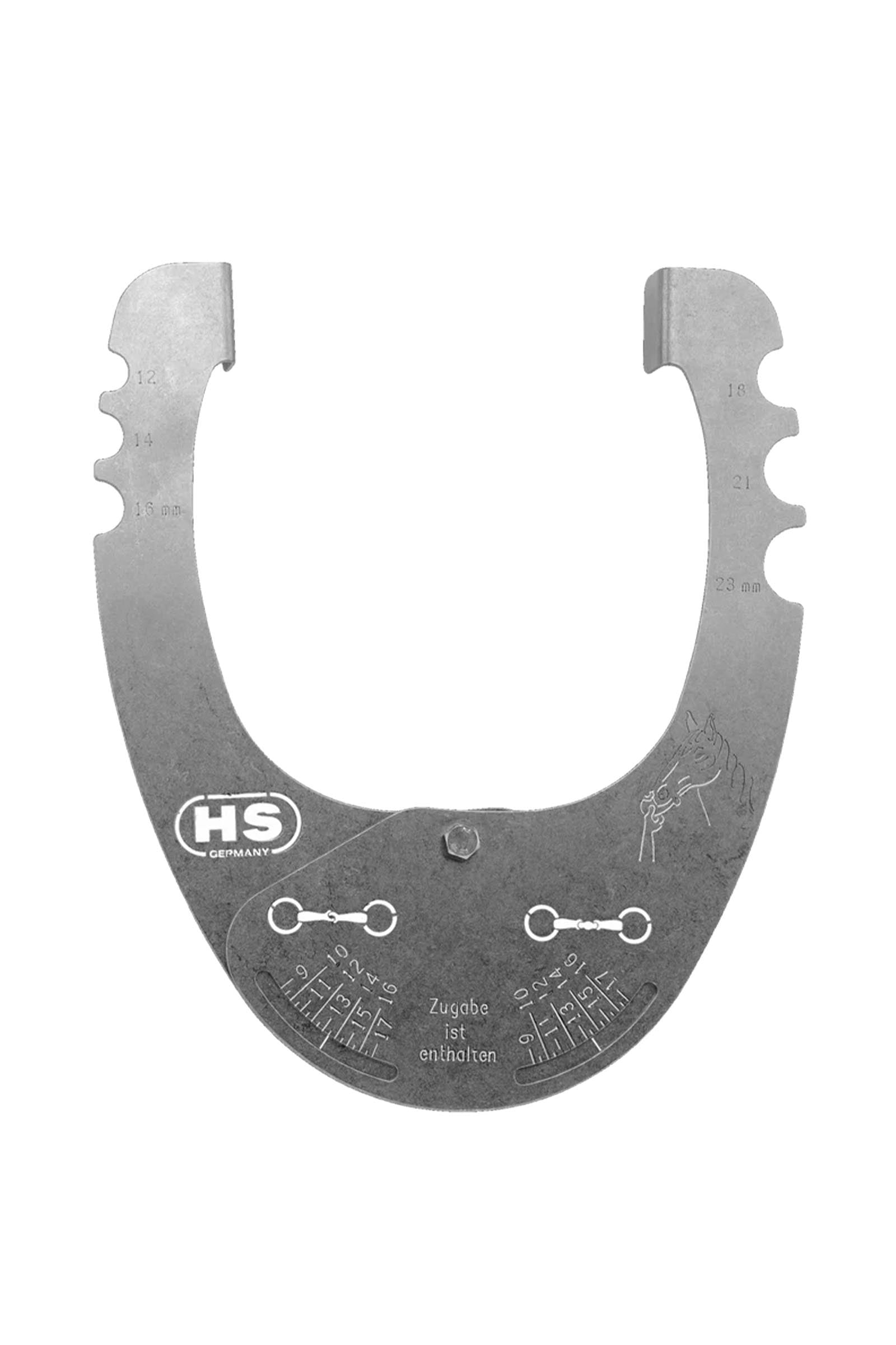 Sprenger Gebissmaß, Edelstahl Accessoires
