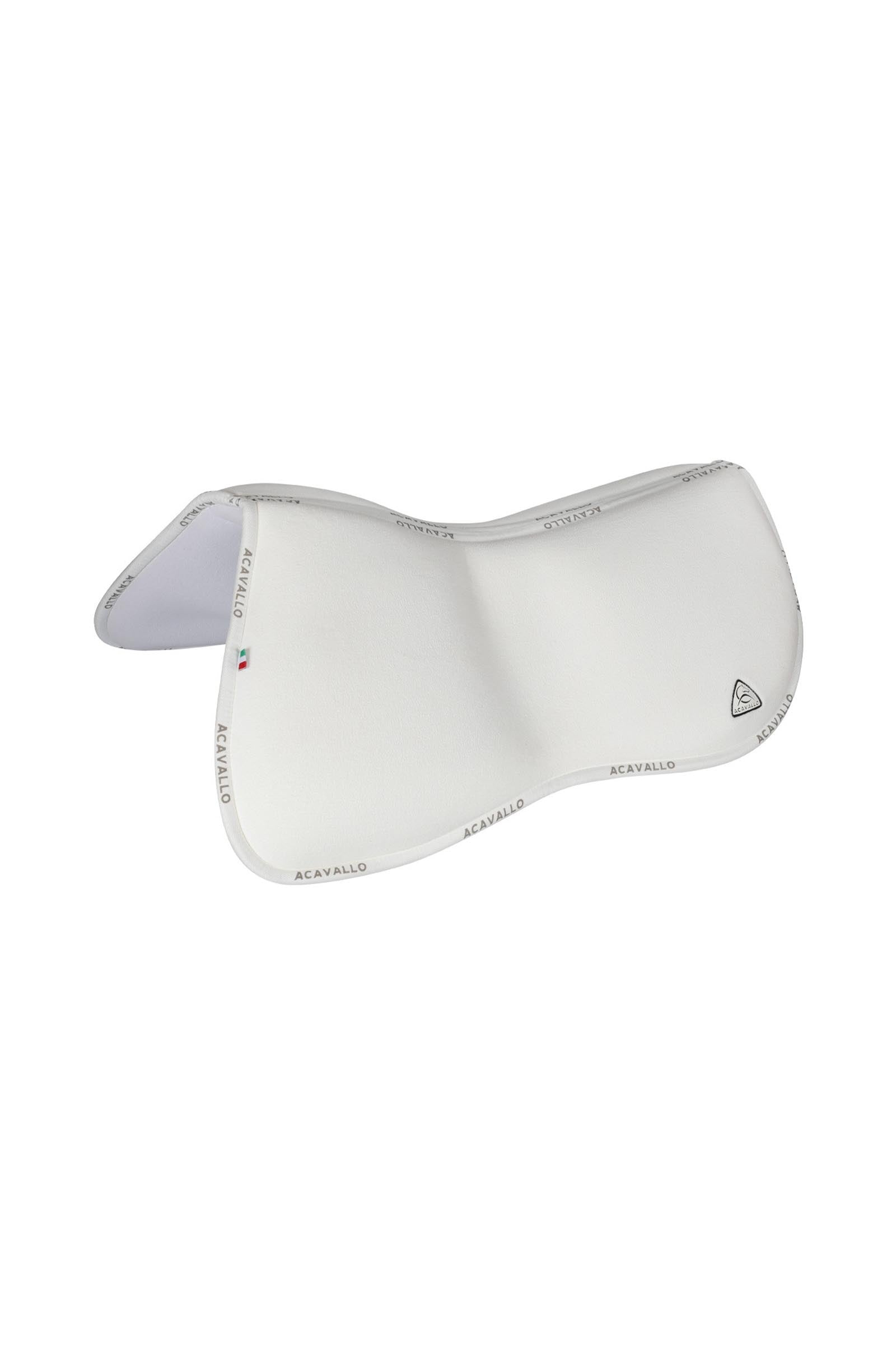 Acavallo Memory Foam Classic Halbpad Velours mit Hintererhöhung Schabracken