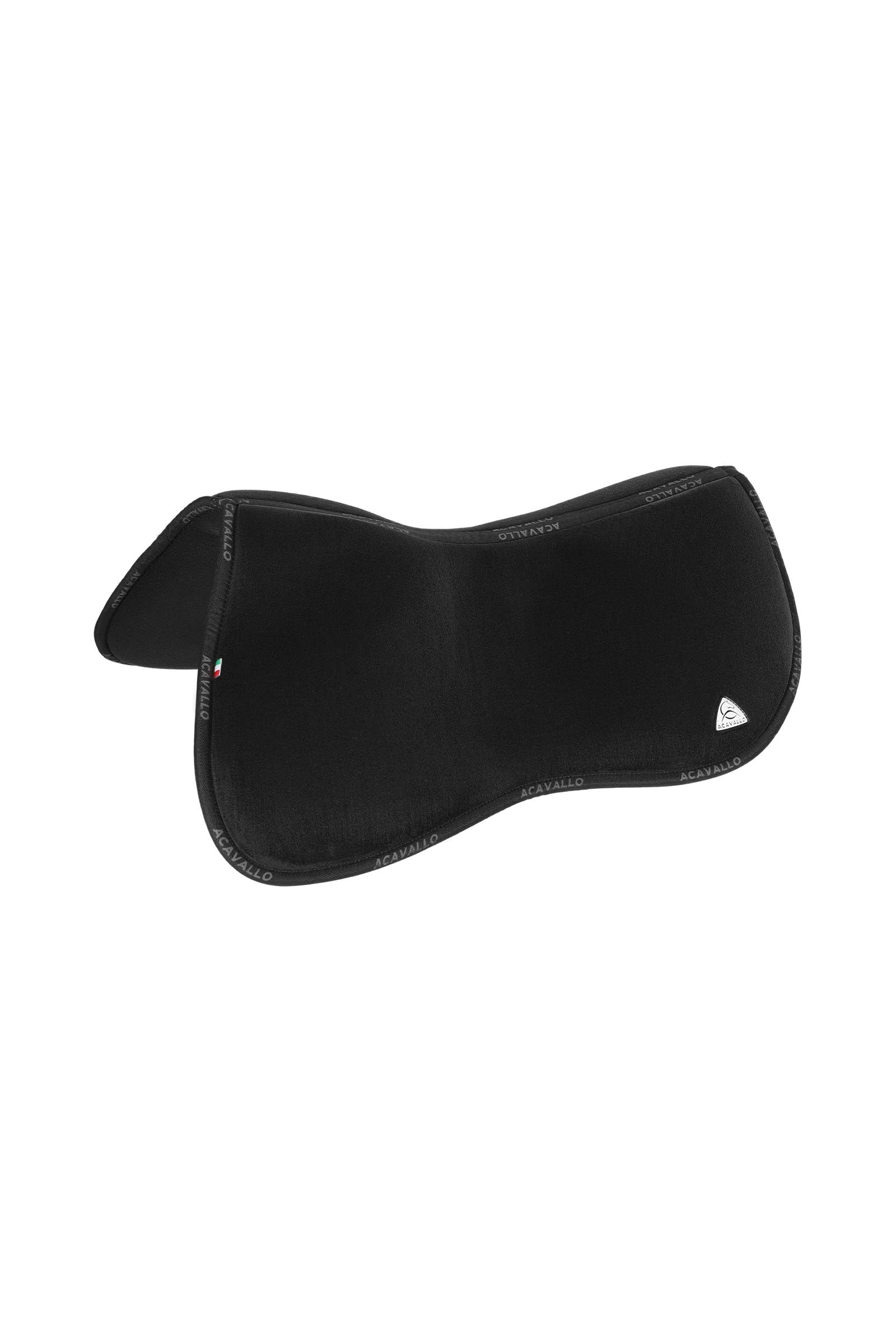 Acavallo Memory Foam Classic Halbpad Velours mit Hintererhöhung Schabracken
