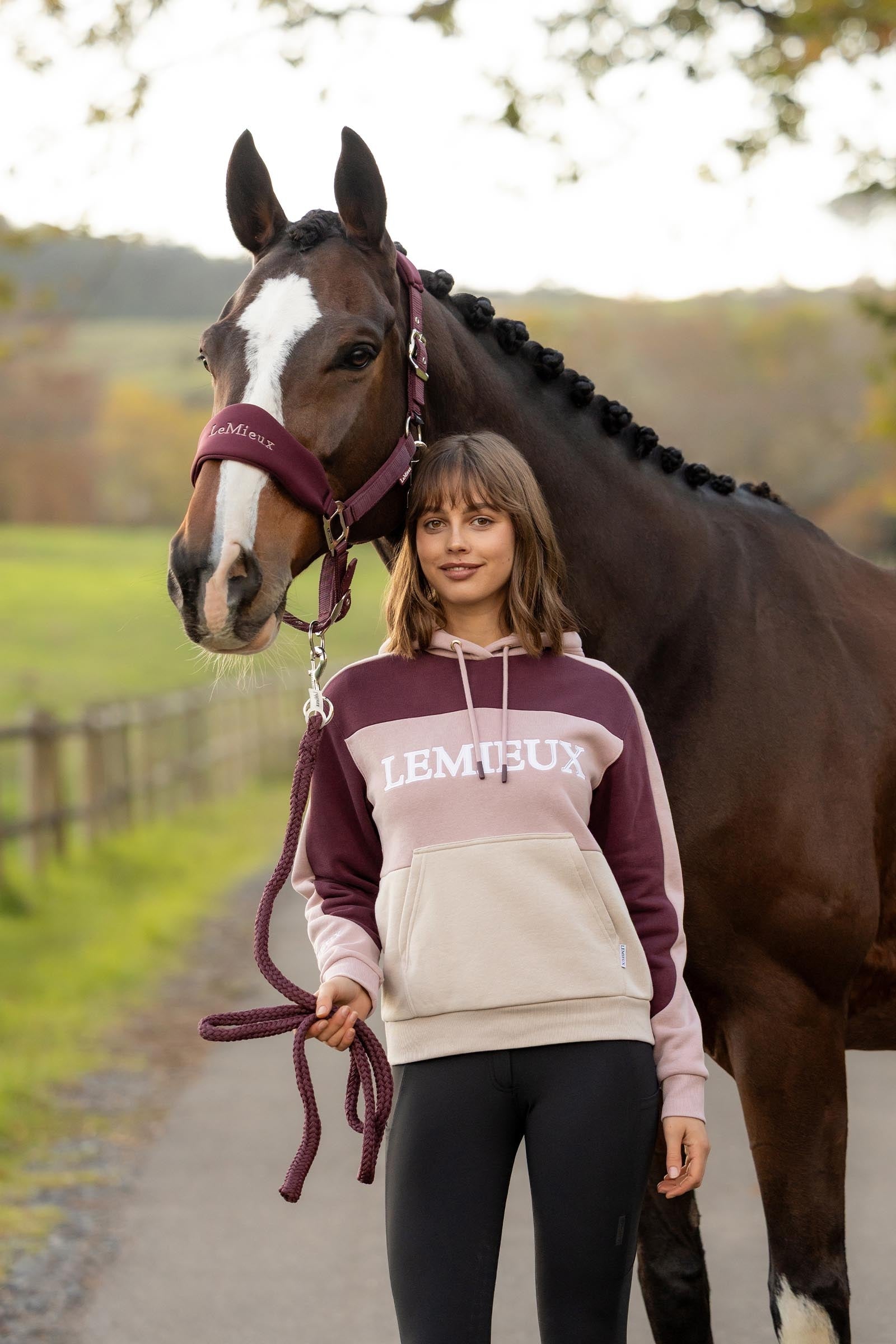 LeMieux Kadie Women´s Colour Block Hoodie Women’s Riding Clothing