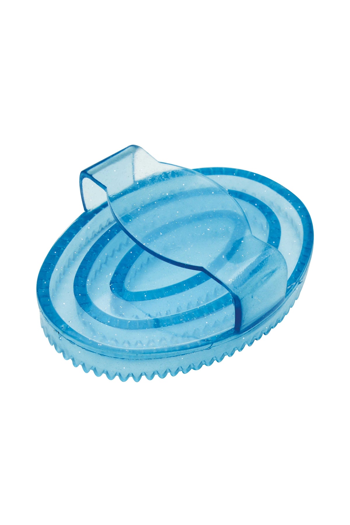 HIPPOTONIC Striegel aus glitzerndem Gummi Pferde Putzzeug