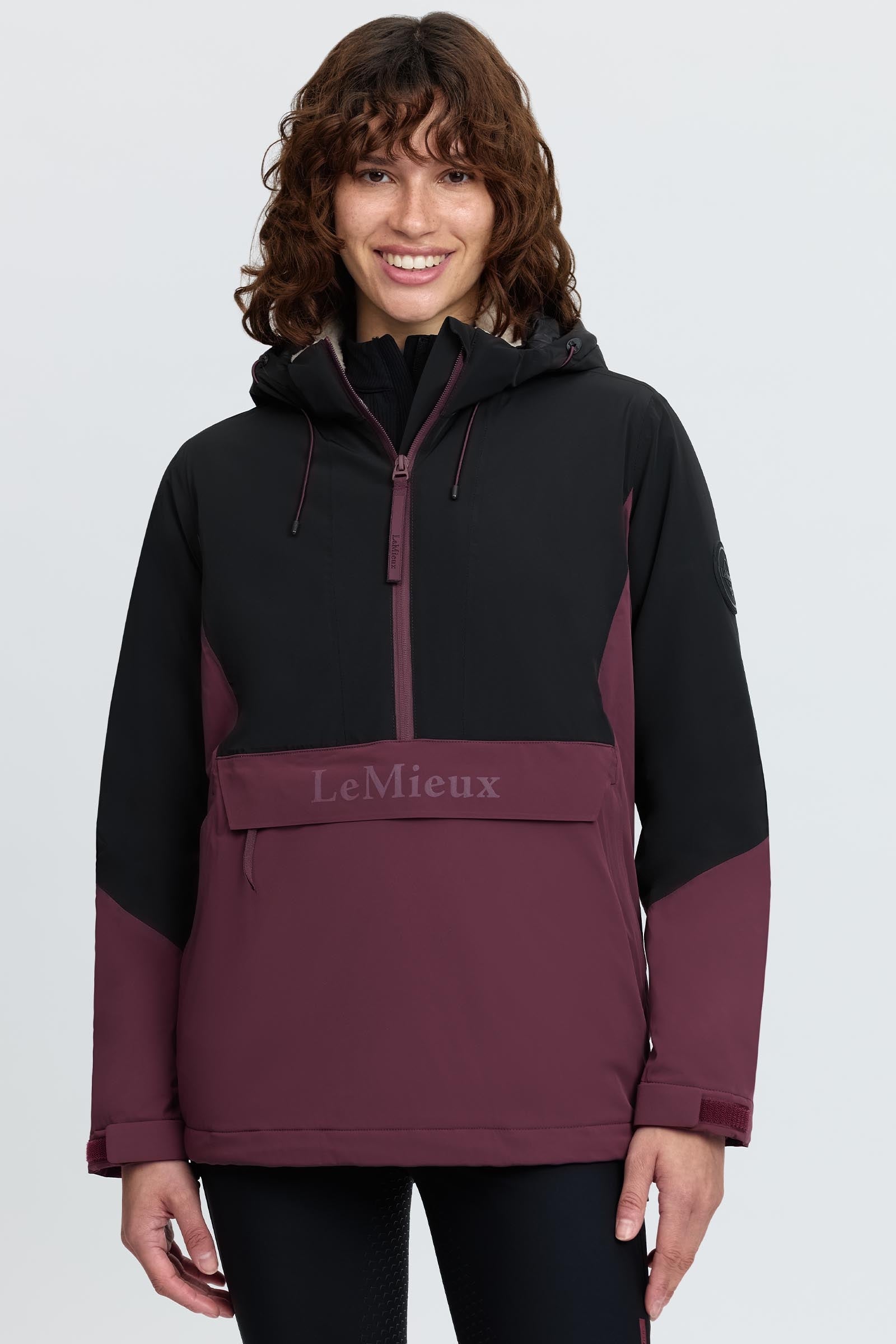 LeMieux Phoebe Women´s Half Zip Waterproof Anorak Women’s Riding Clothing