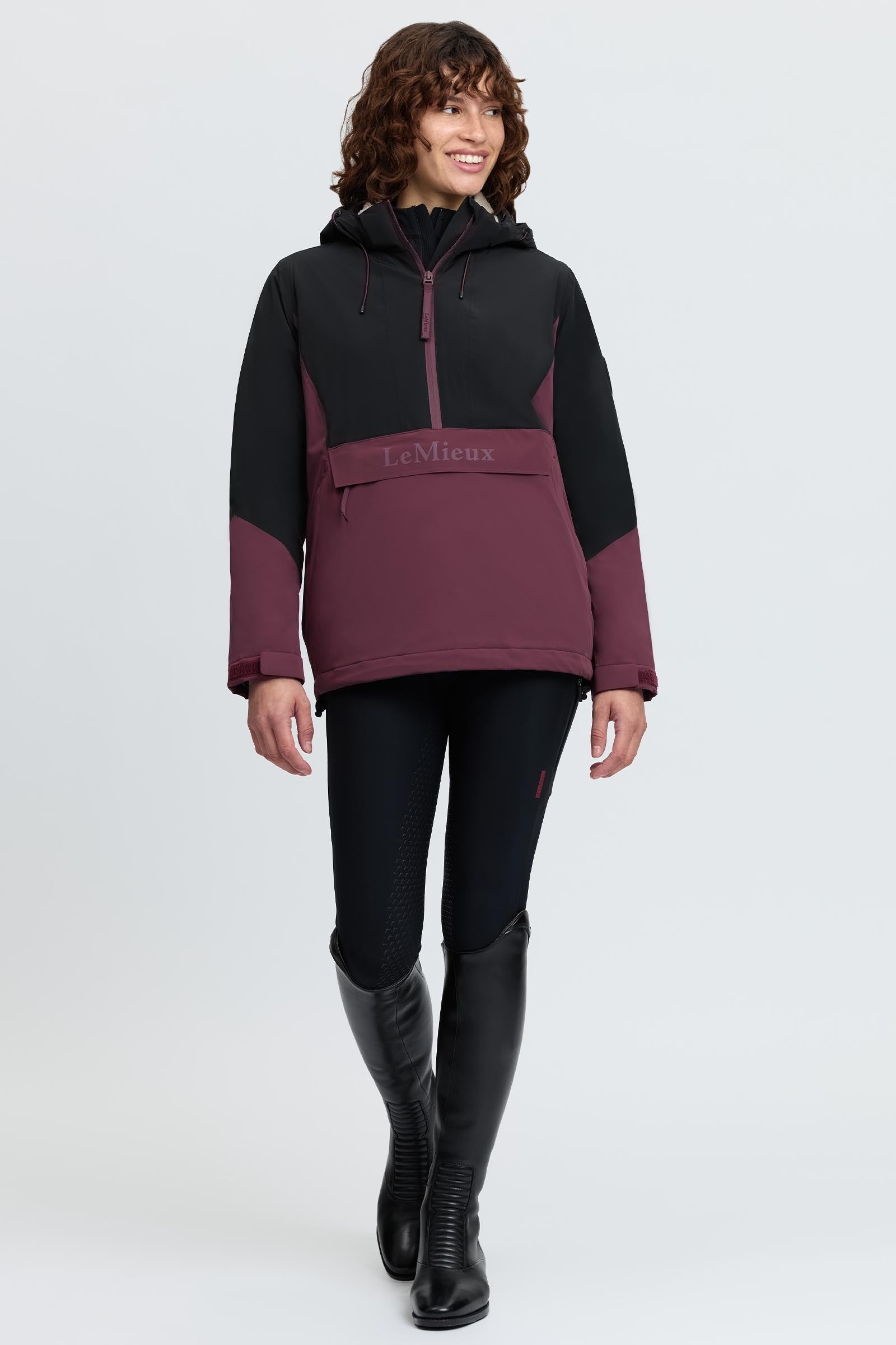 LeMieux Phoebe Women´s Half Zip Waterproof Anorak Women’s Riding Clothing