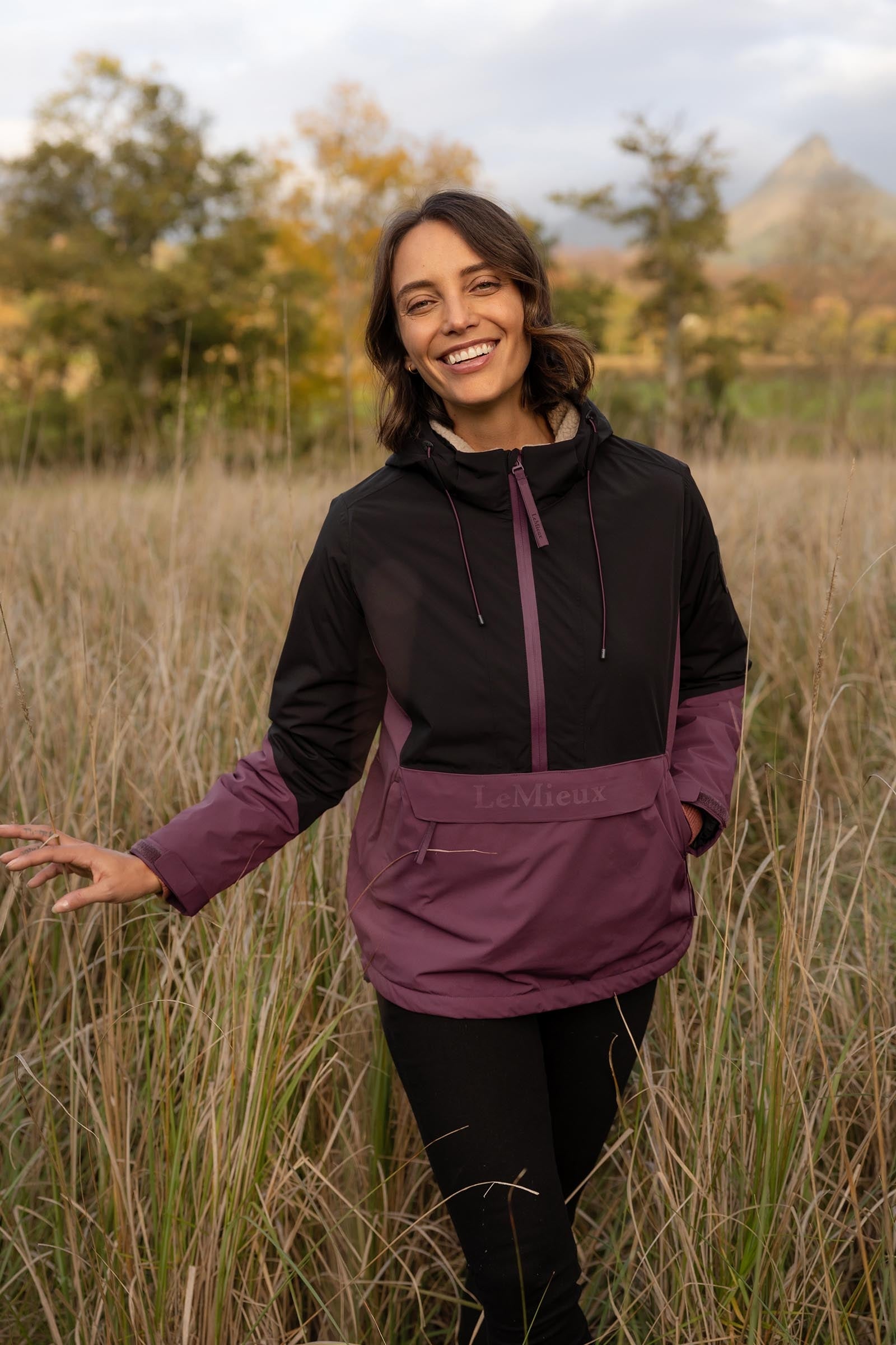 LeMieux Phoebe Women´s Half Zip Waterproof Anorak Women’s Riding Clothing