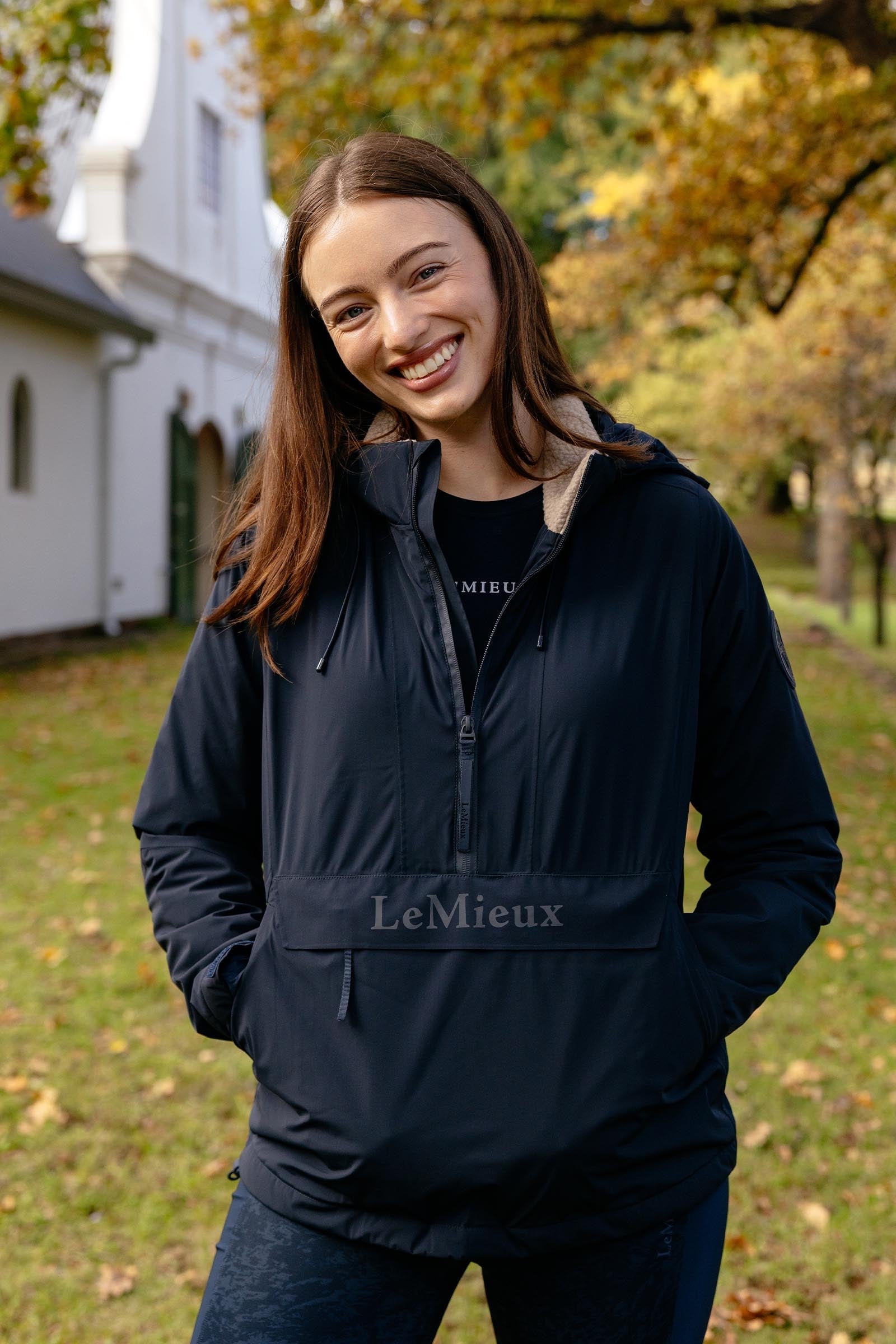 LeMieux Phoebe Women´s Half Zip Waterproof Anorak Women’s Riding Clothing