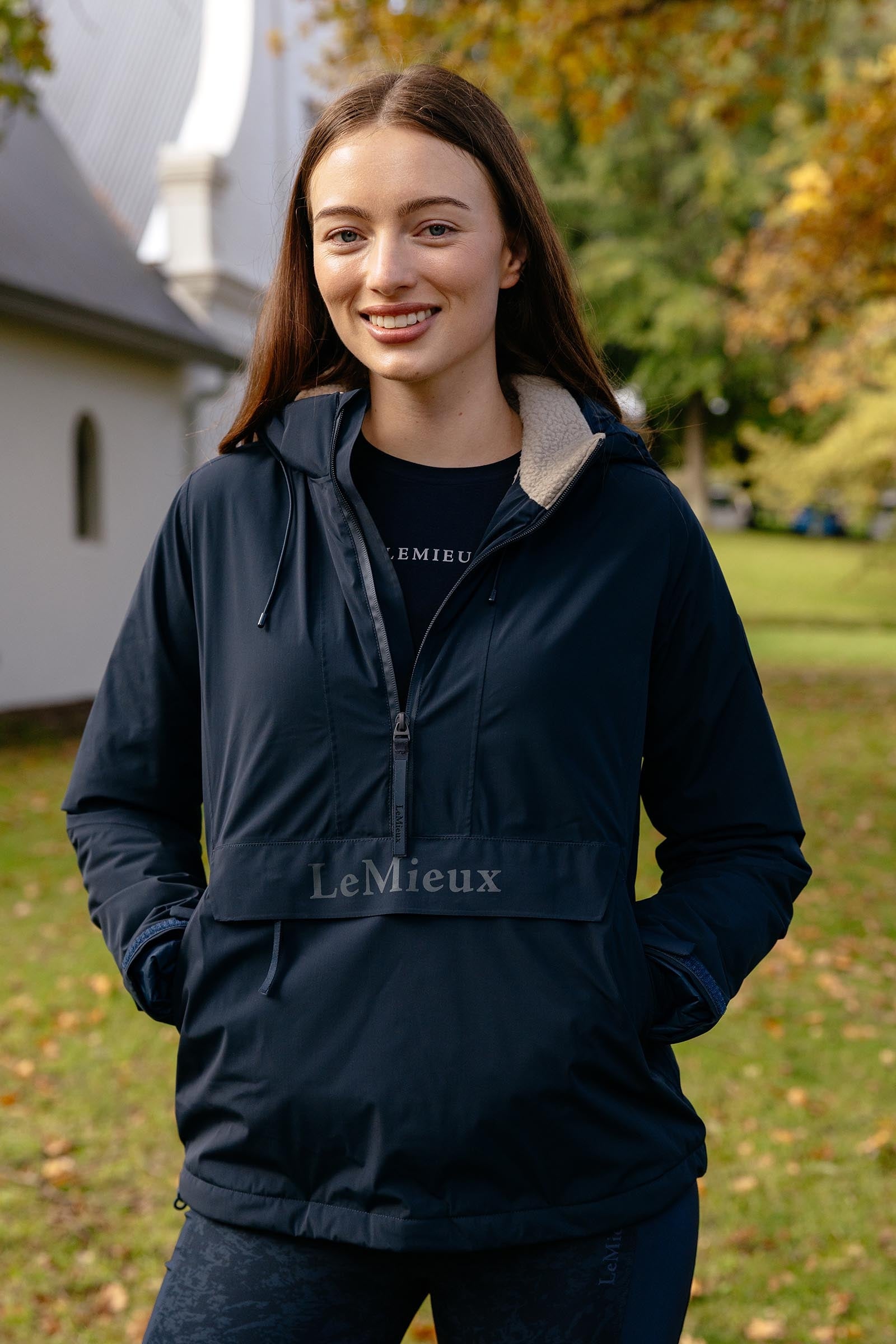 LeMieux Phoebe Women´s Half Zip Waterproof Anorak Women’s Riding Clothing