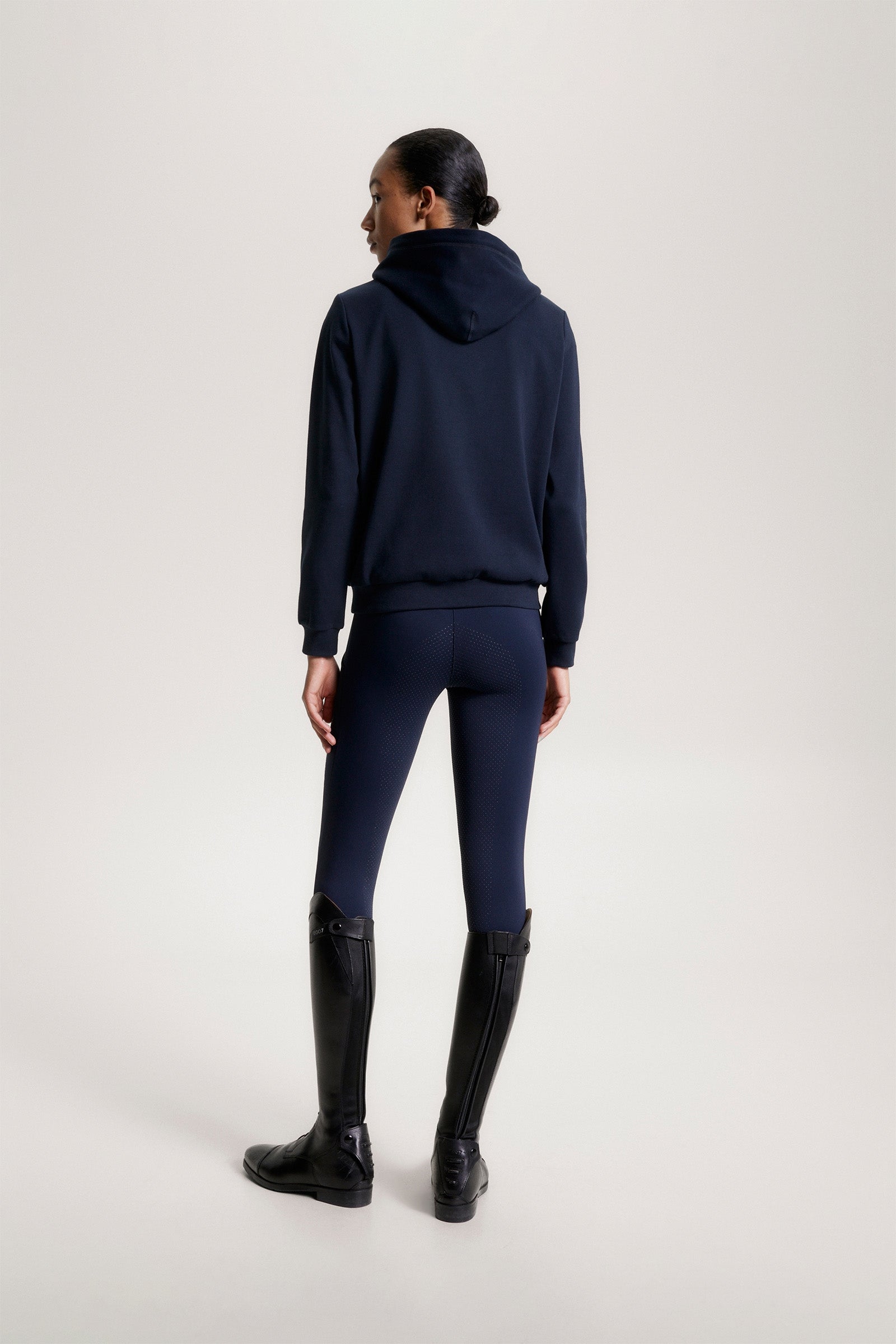 Tommy Hilfiger Equestrian Metallic Logo Women's Graphic Hoodie  Women’s Riding Clothing