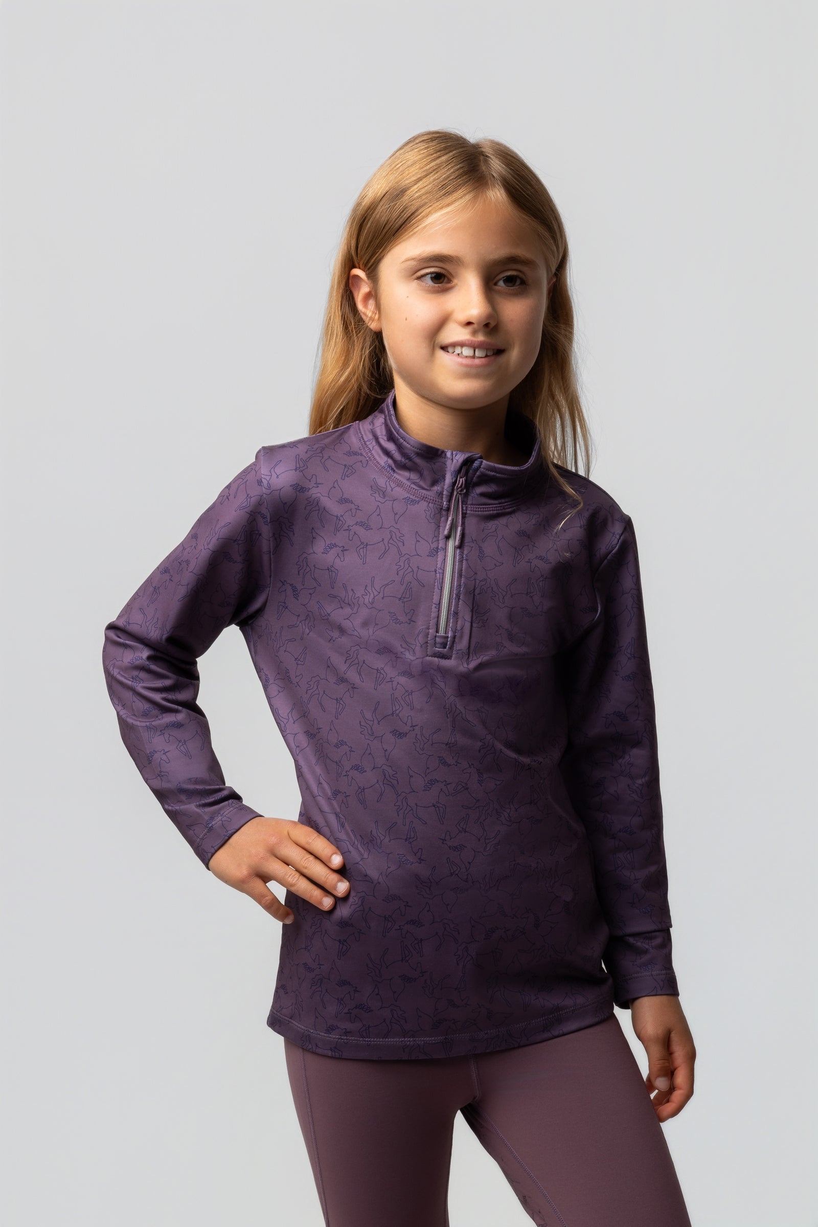 Horze Pegasus Kinder Trainingsshirt Kinder Reitbekleidung