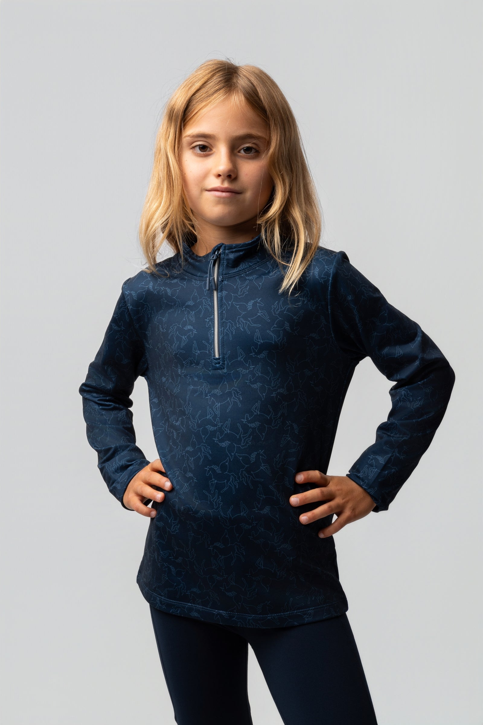 Horze Pegasus Kinder Trainingsshirt Kinder Reitbekleidung