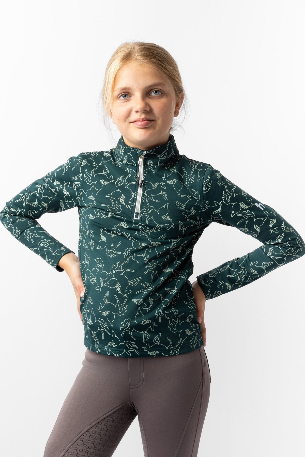 Horze Pegasus Kinder Trainingsshirt Kinder Reitbekleidung