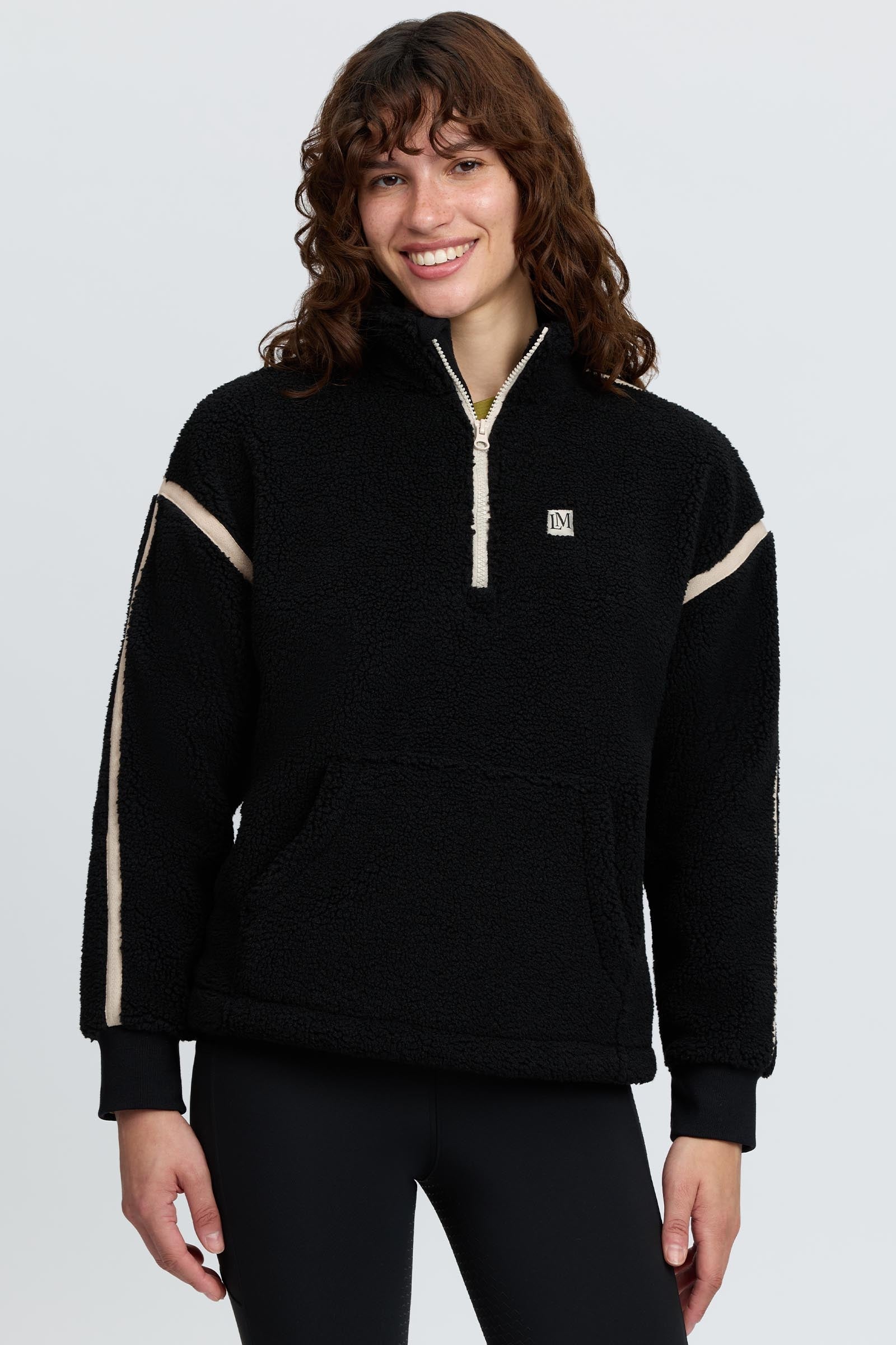 LeMieux Avery Women ´s Teddy Quarter Zip Fleece Sweater Women’s Riding Clothing