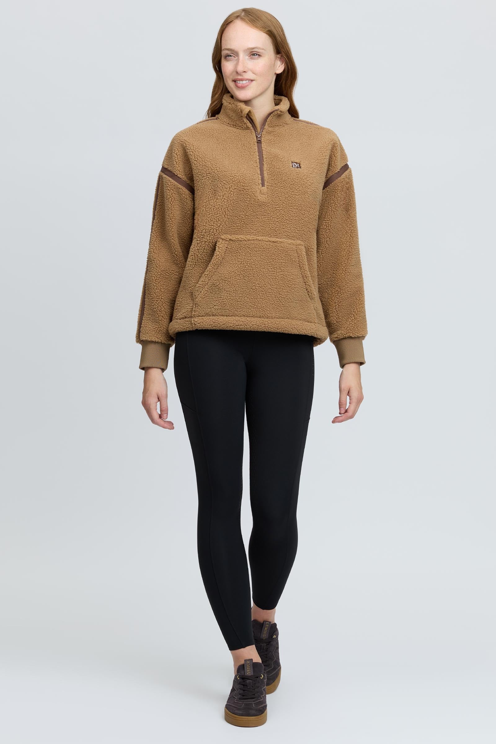 LeMieux Avery Women ´s Teddy Quarter Zip Fleece Sweater Women’s Riding Clothing