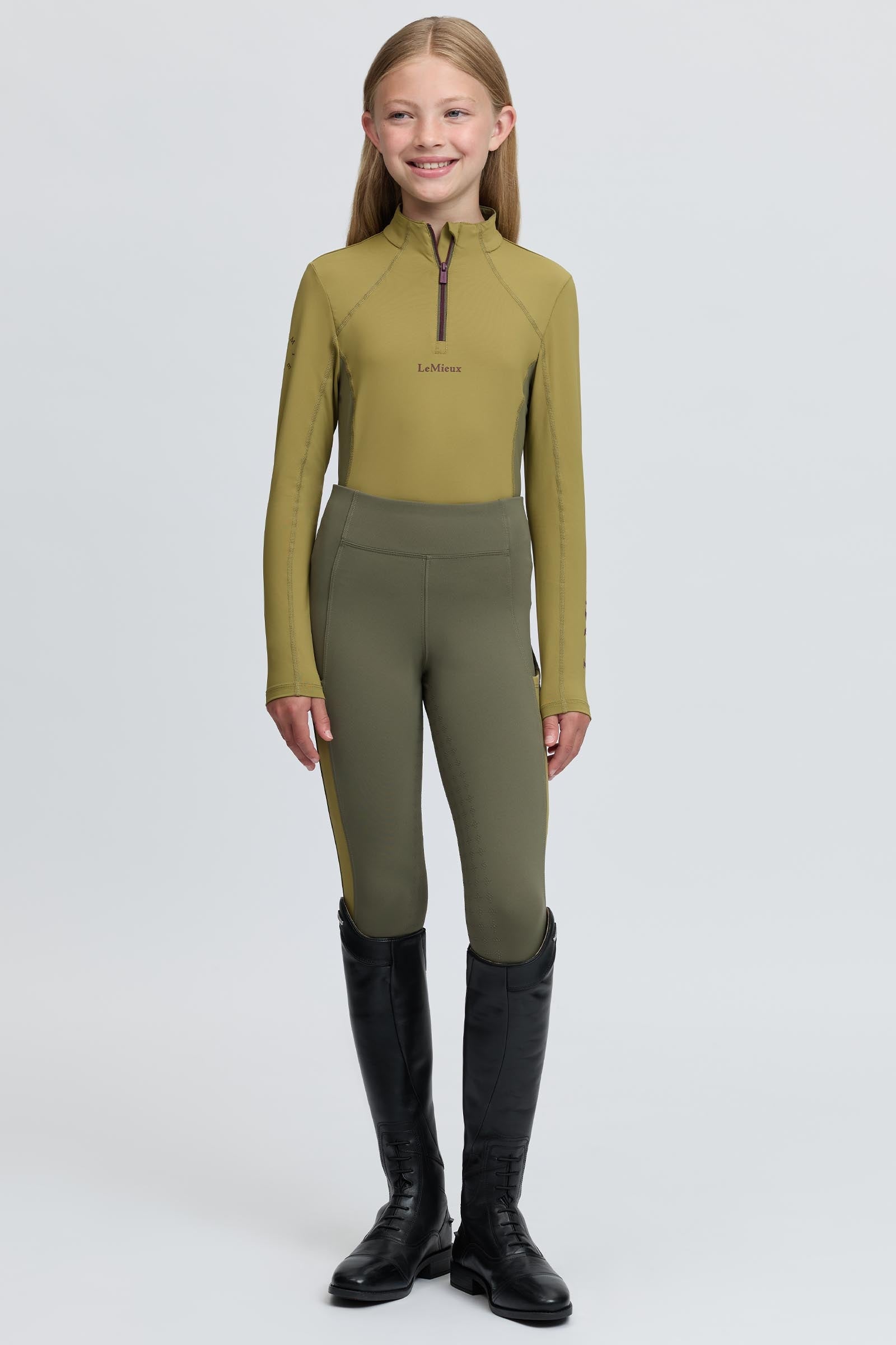 LeMieux Young Rider Classique Kid's Base Layer Kids Apparel