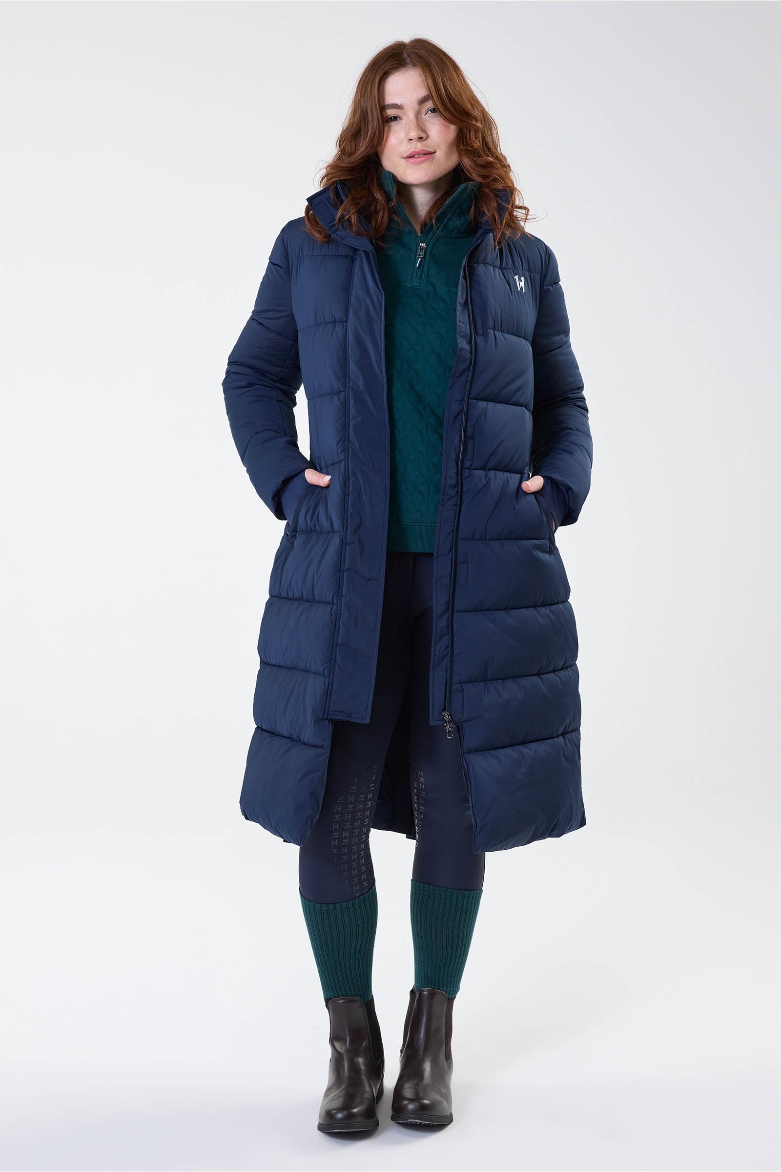 Horseware Verve Women´s Long Padded Coat Women’s Riding Clothing