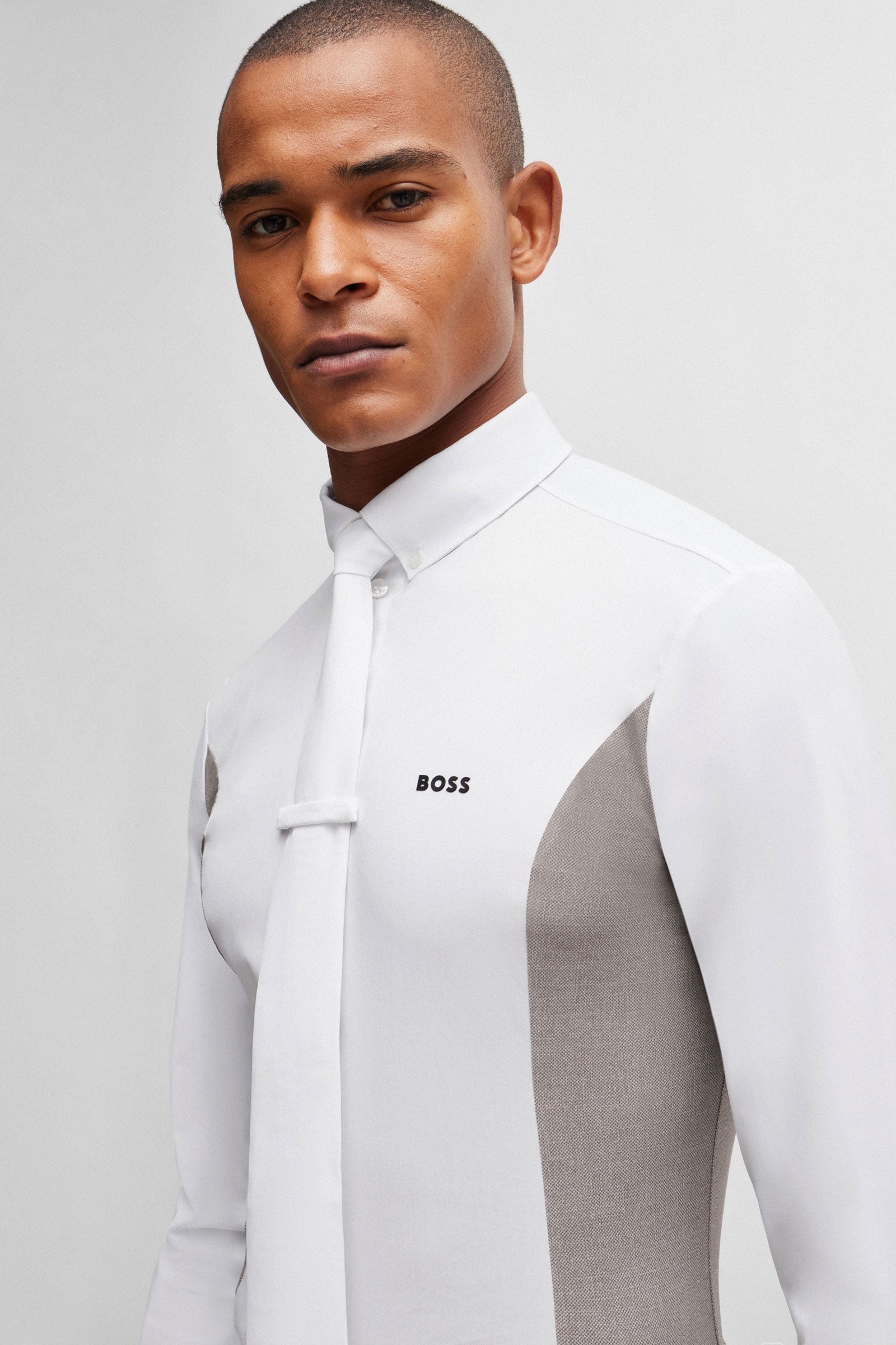 Boss Norman Side Panel Show Shirt Mens Riding Clothing