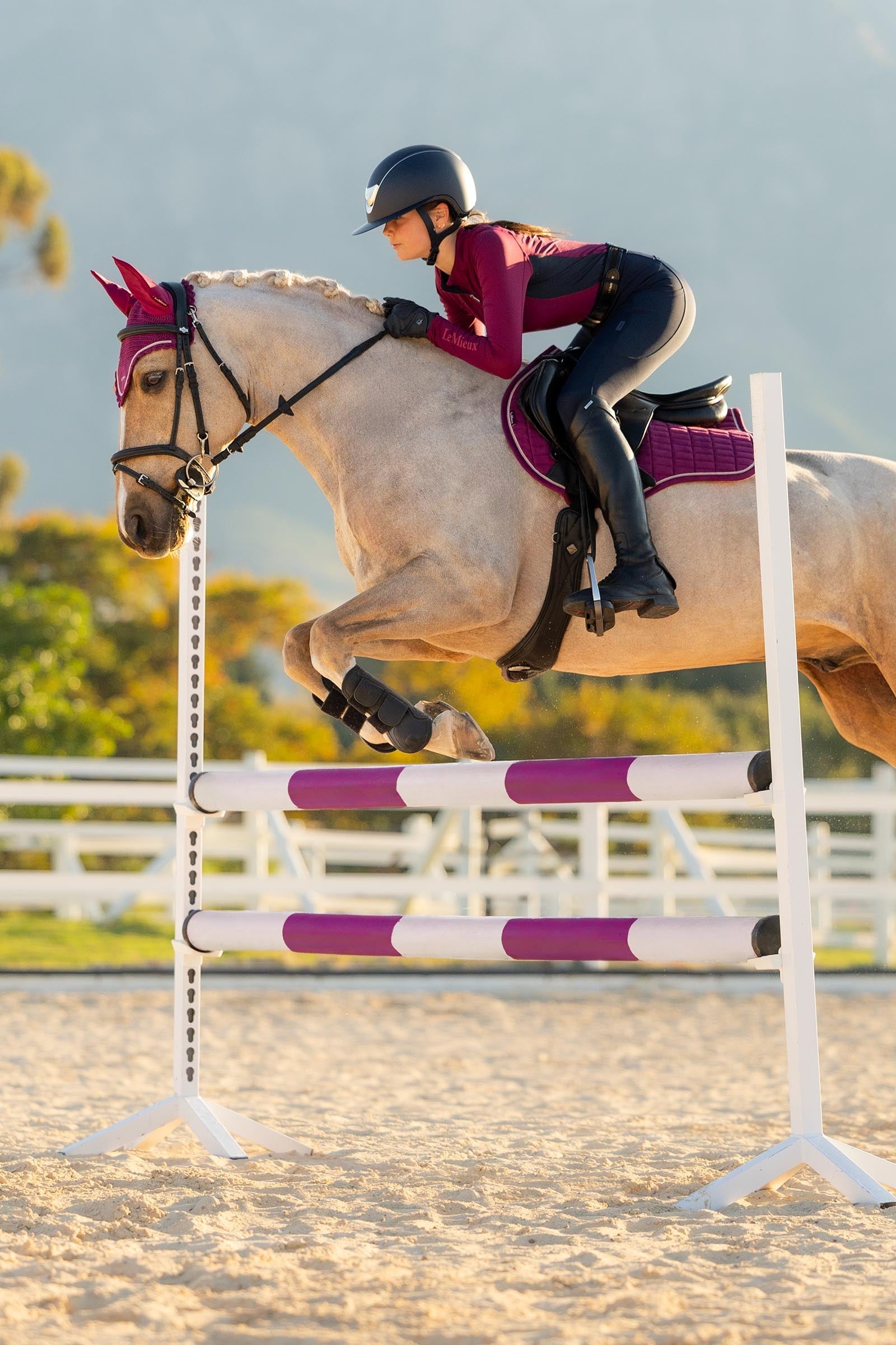 LeMieux Suede GP Square Saddle Pads