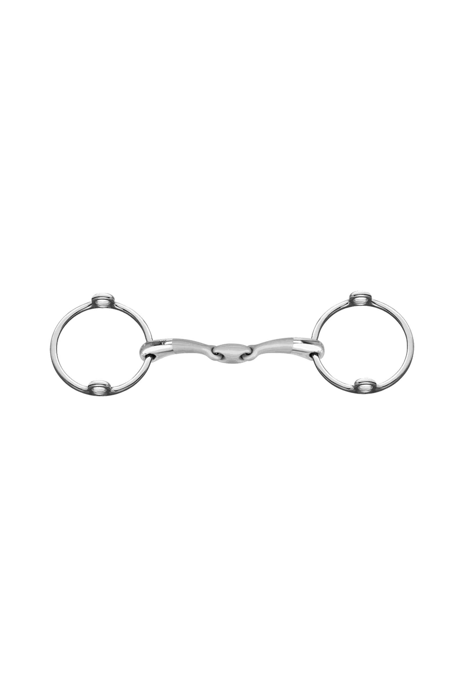 Sprenger Satinox Aufziehgebiss, doppelt gebrochen, 14 mm, Edelstahl Gebisse