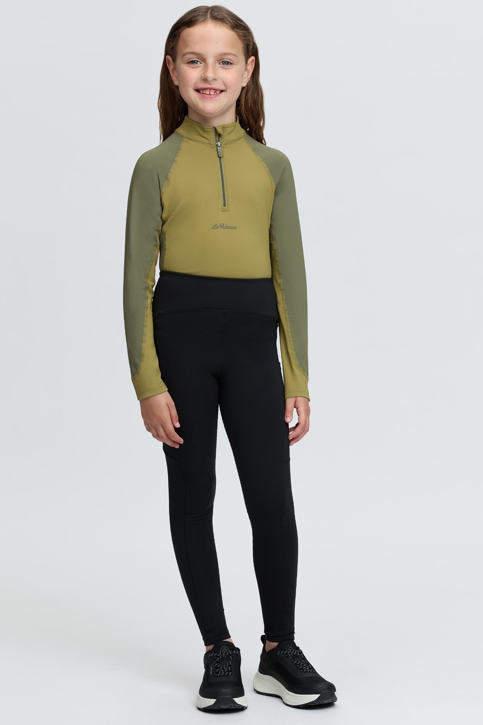 LeMieux Mini Nora Kid´s Brushed Pull On Breeches Kids Apparel