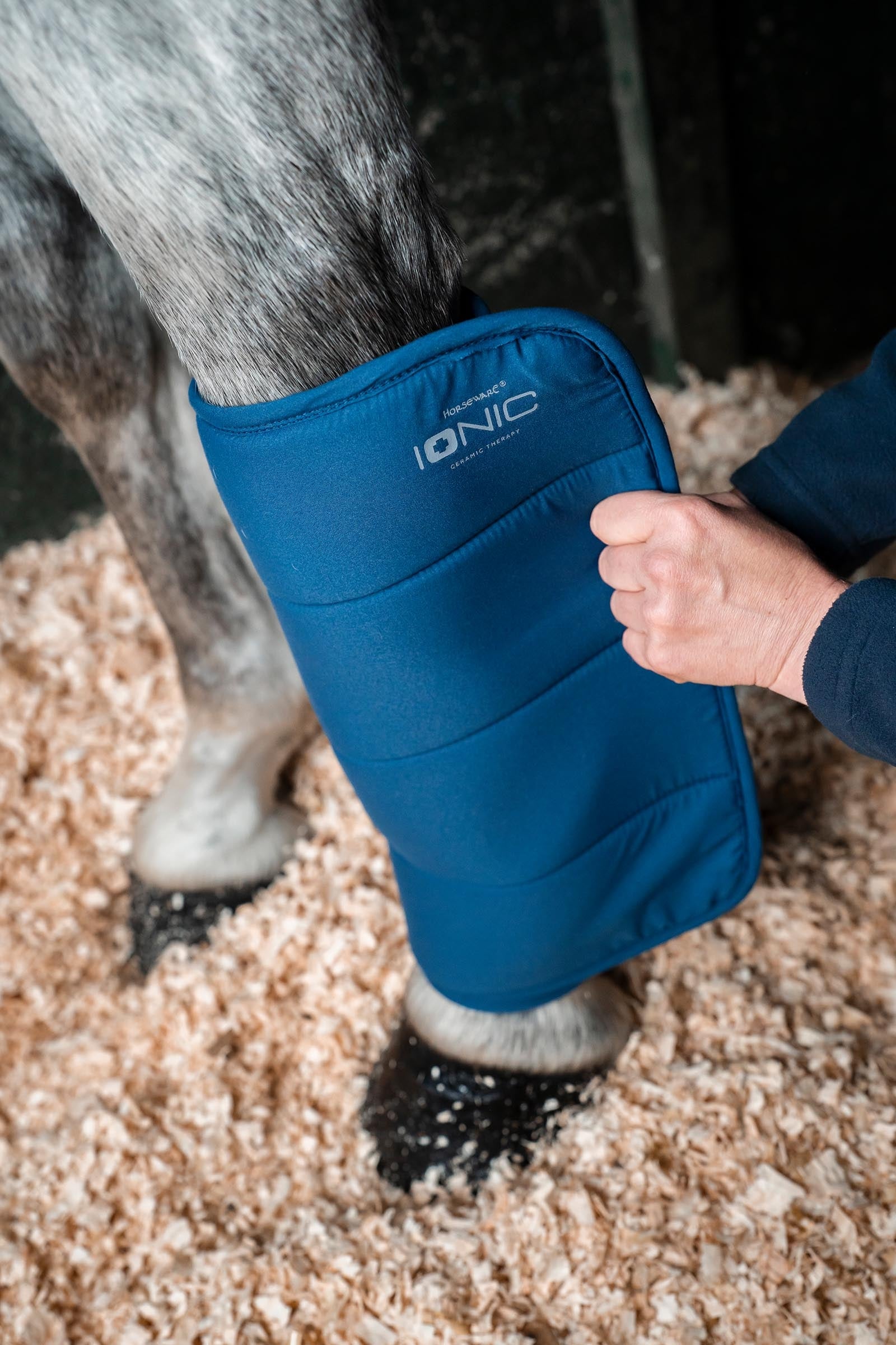 Horseware Ionic Bandagenpads – 2er-Set Leg Protection & Hoof Protection for Horses