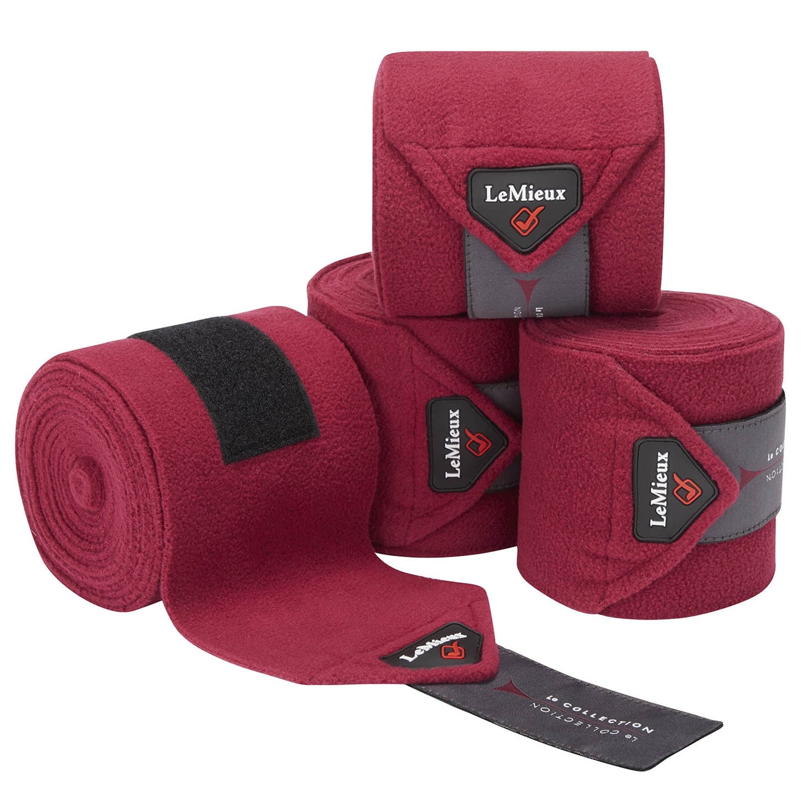 LeMieux Luxury Polo Bandagen, 4-er Set Leg Protection & Hoof Protection for Horses