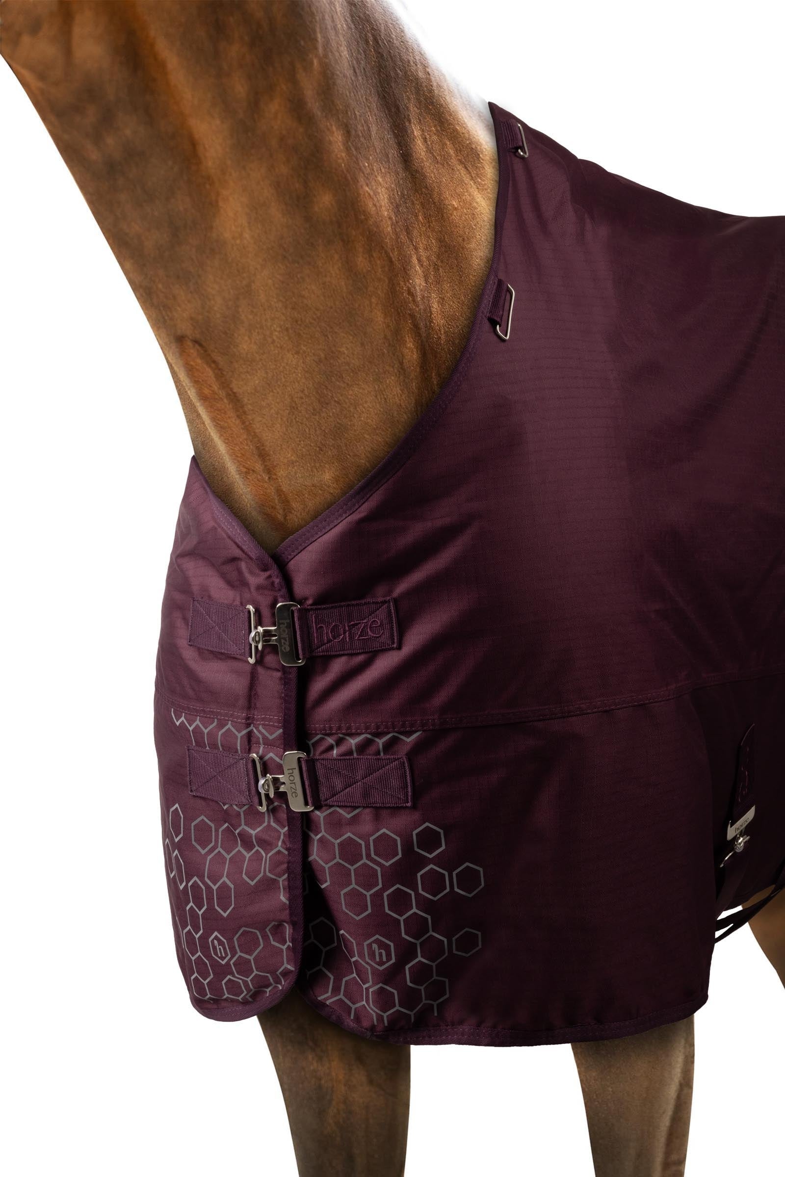Horze Newbridge Reflective Turnout Rug, 300 g Horse Rugs
