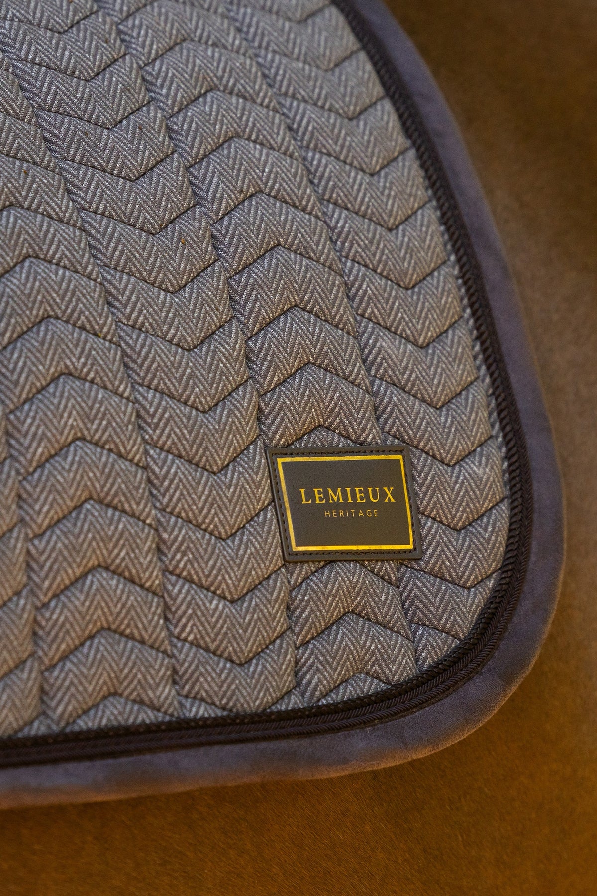 LeMieux Heritage Herringbone Dressage Square Saddle Pad Saddle Pads