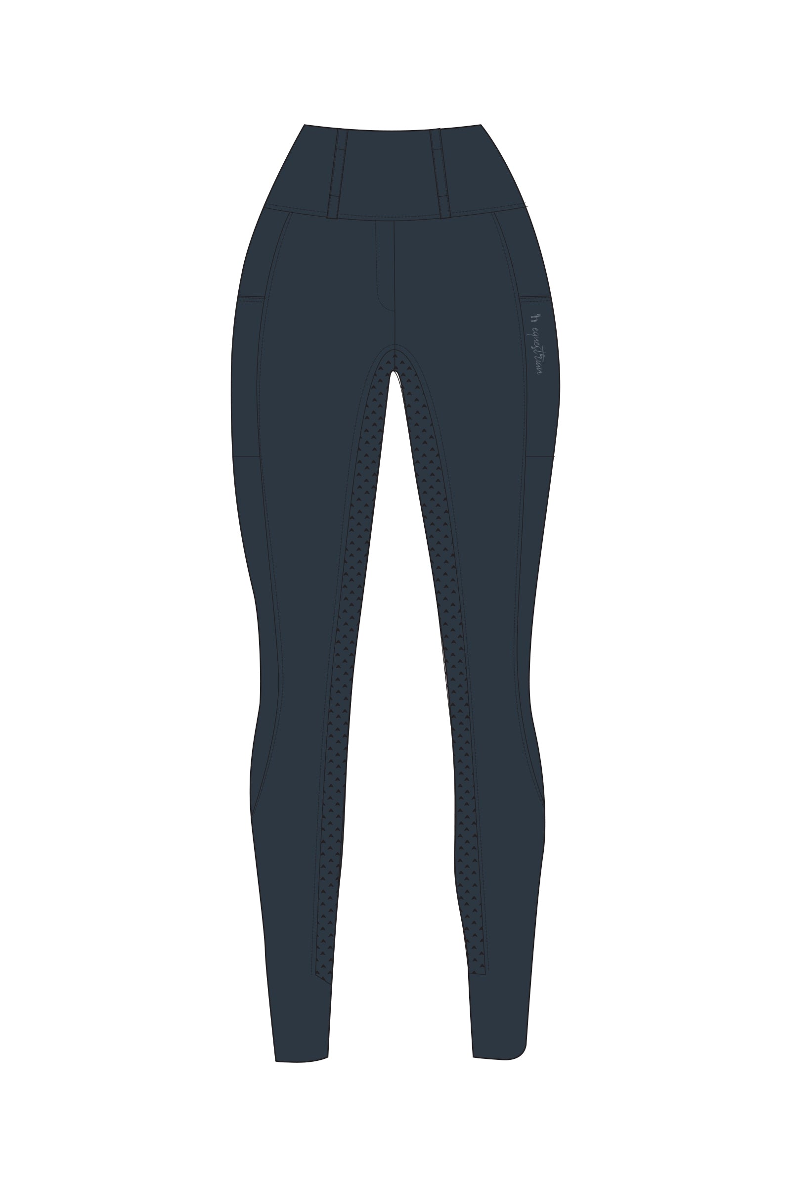 Horze Anya Damen Hybrid Thermo-Reithose mit Fullgrip Womens Breeches