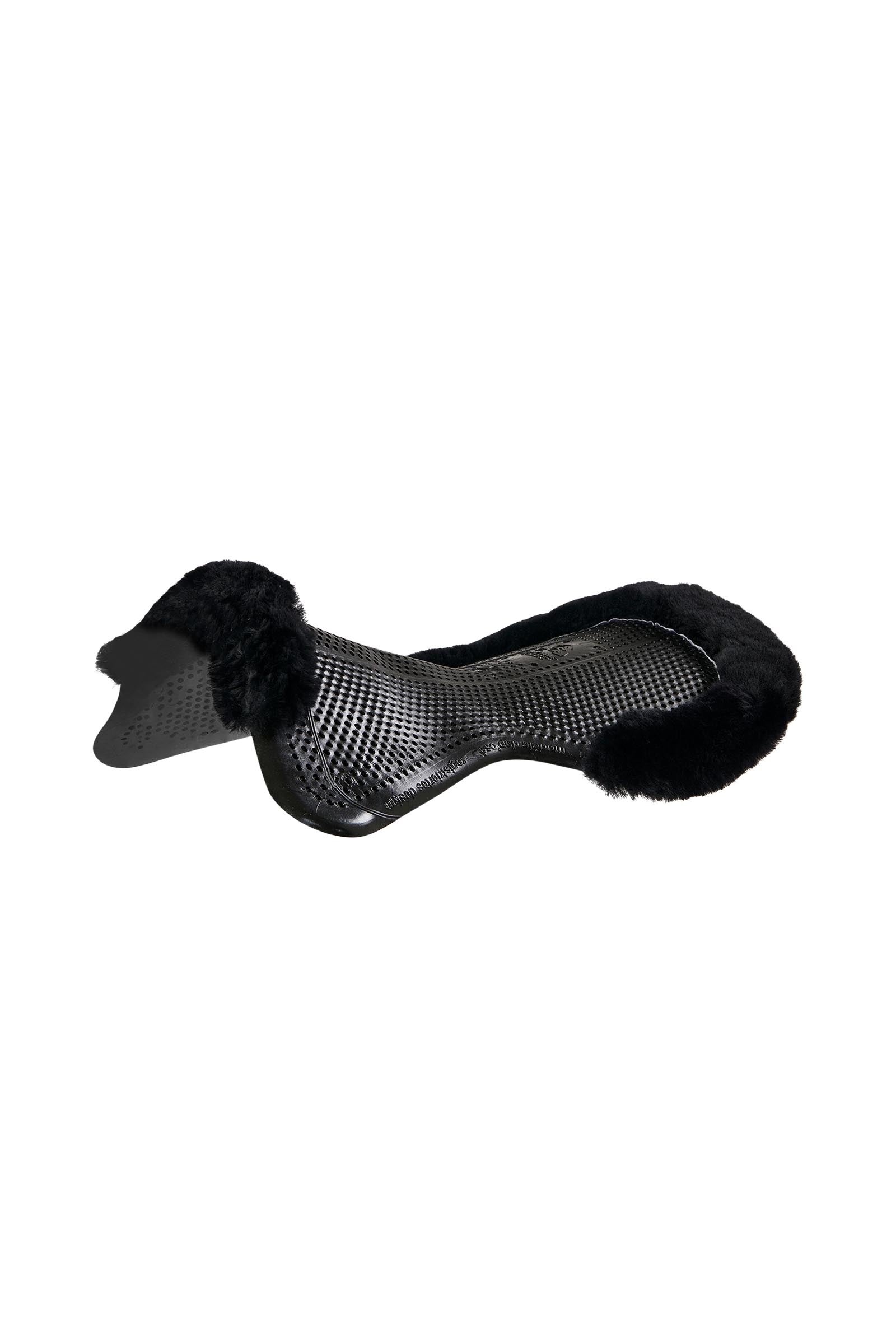 Acavallo Gel Anti-Rutsch Classic Pony mit Schaffell 1/2 Ausschnitt flach Schabracken