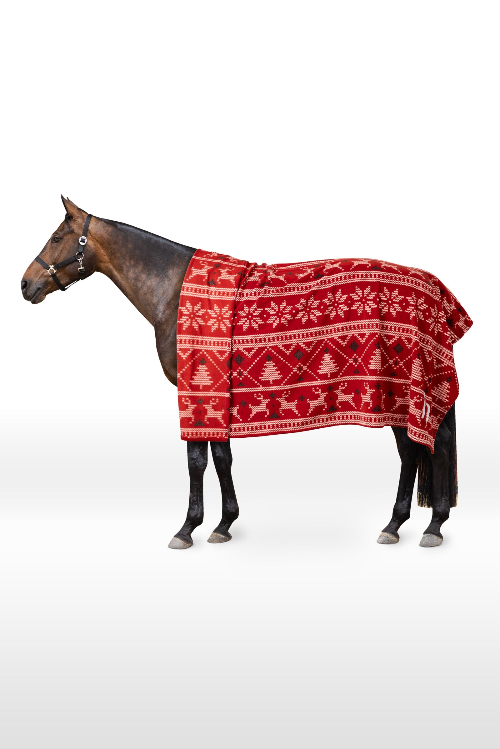 Horze Christmas Throw Horse Rugs