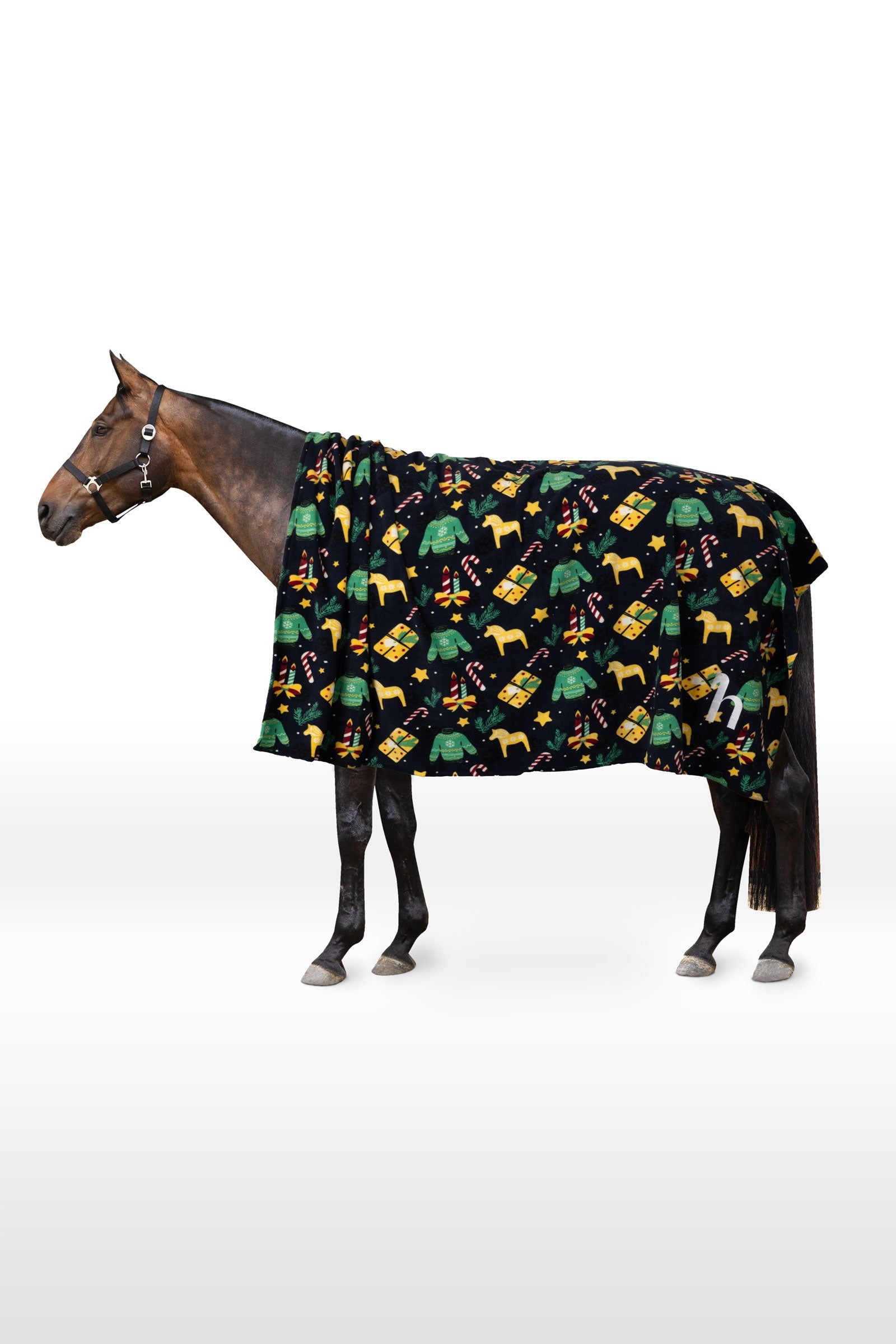 Horze Christmas Plaid Pferdedecken