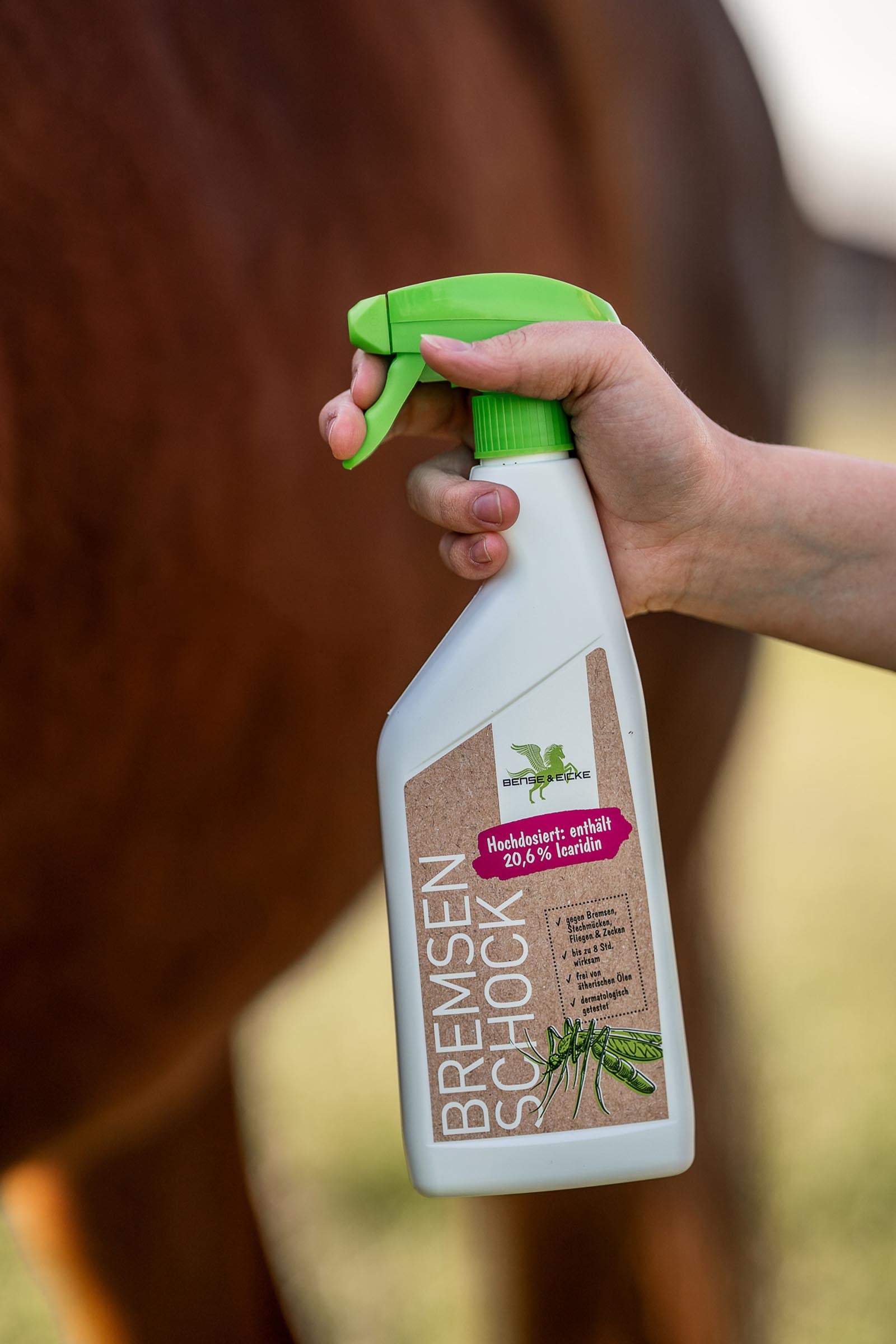Bense & Eicke Horsefly Shock, 500 ml Antifly Protection for Horses