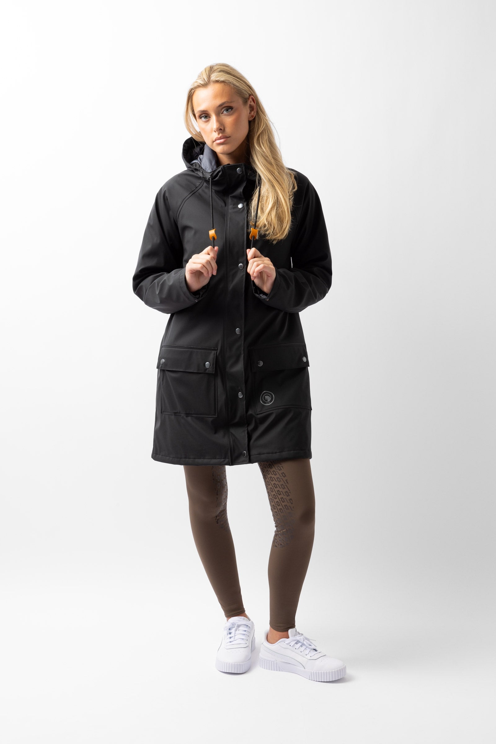Horze Elise Raincoat with Padded Lining Women’s Riding Clothing
