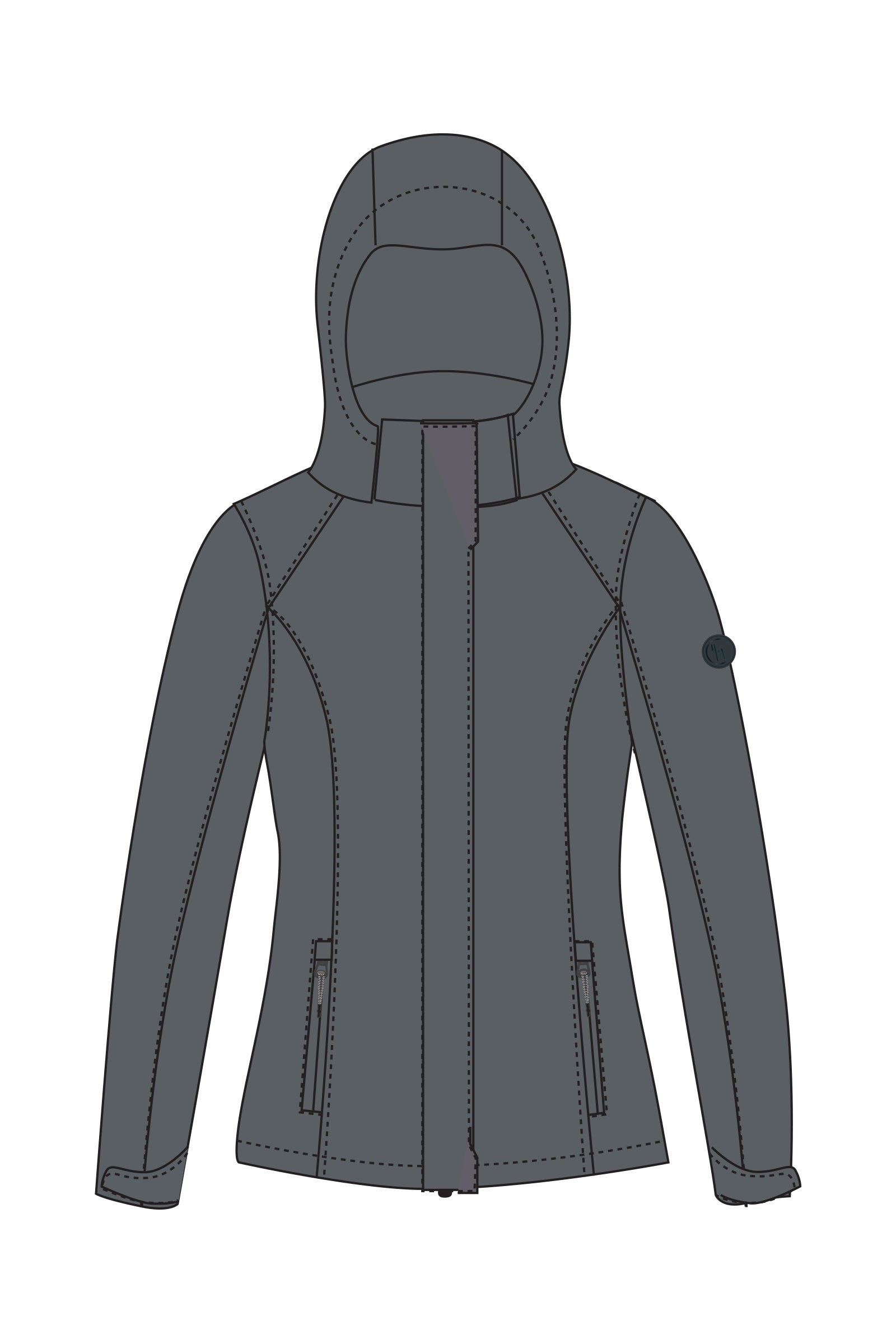 Horze Camila Women´s Waterproof Jacket Women’s Riding Clothing