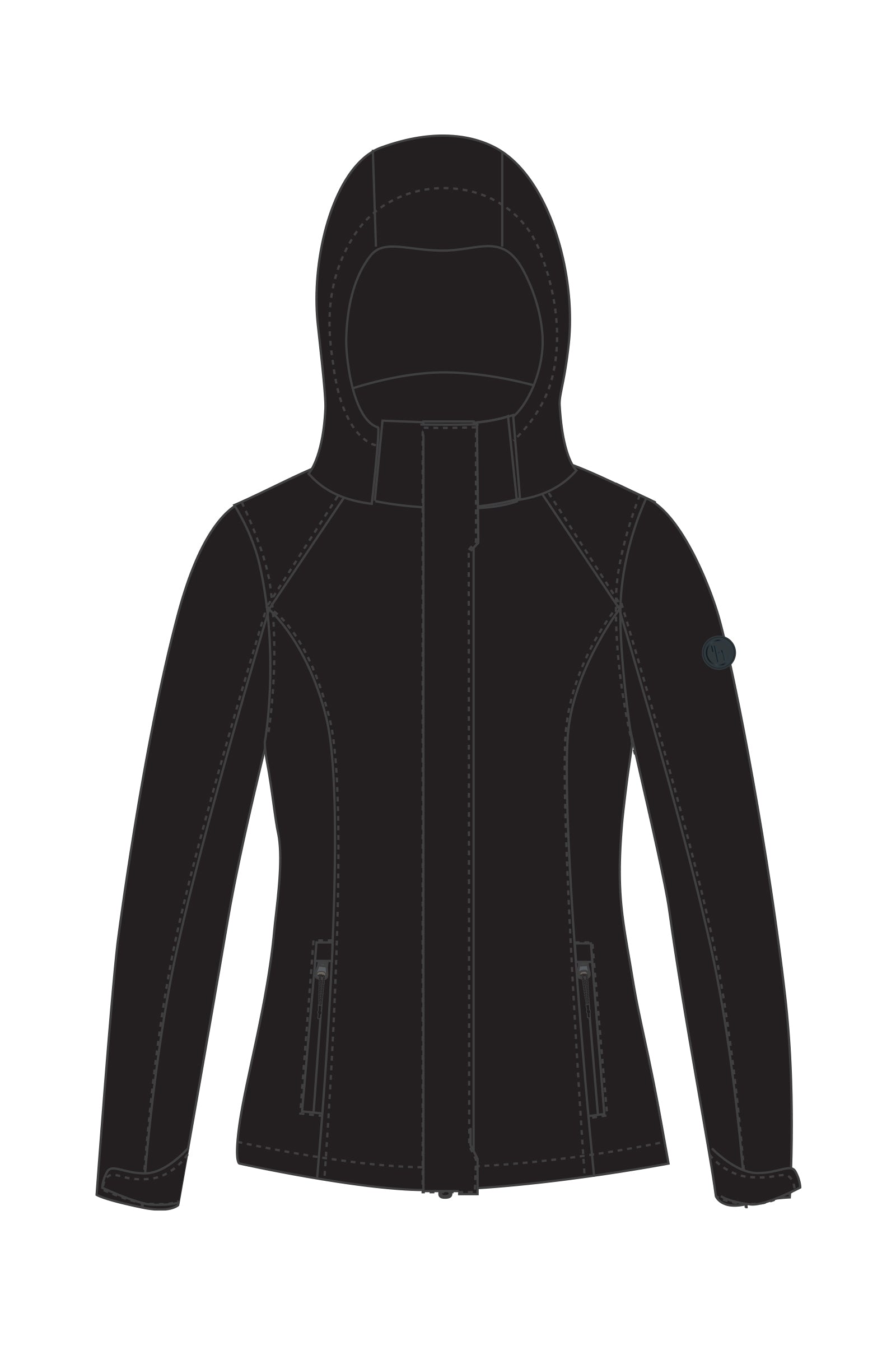 Horze Camila Women´s Waterproof Jacket Women’s Riding Clothing
