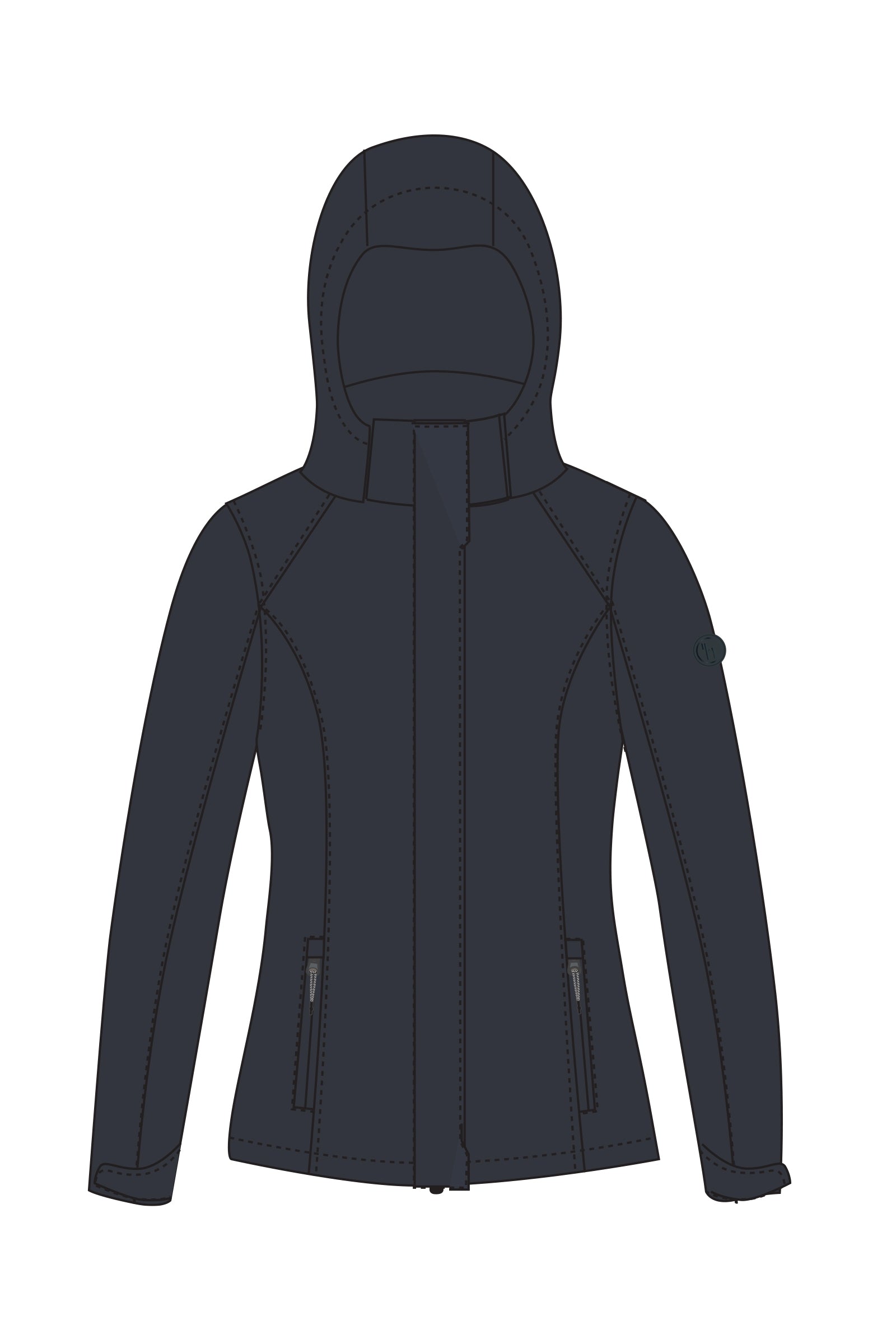 Horze Camila Women´s Waterproof Jacket Women’s Riding Clothing