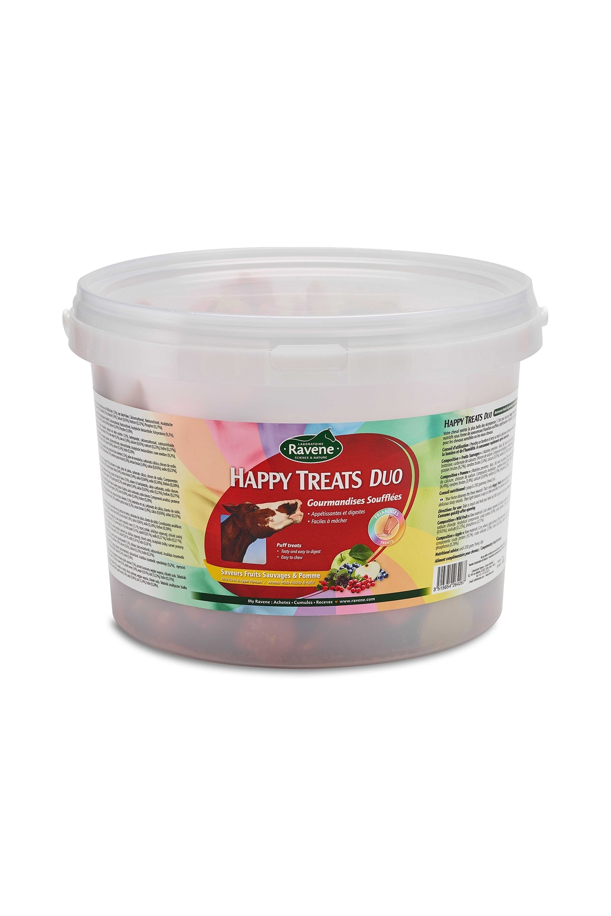 RAVENE Happy Treats Duo, 2 kg Horse Feed & Nutrition