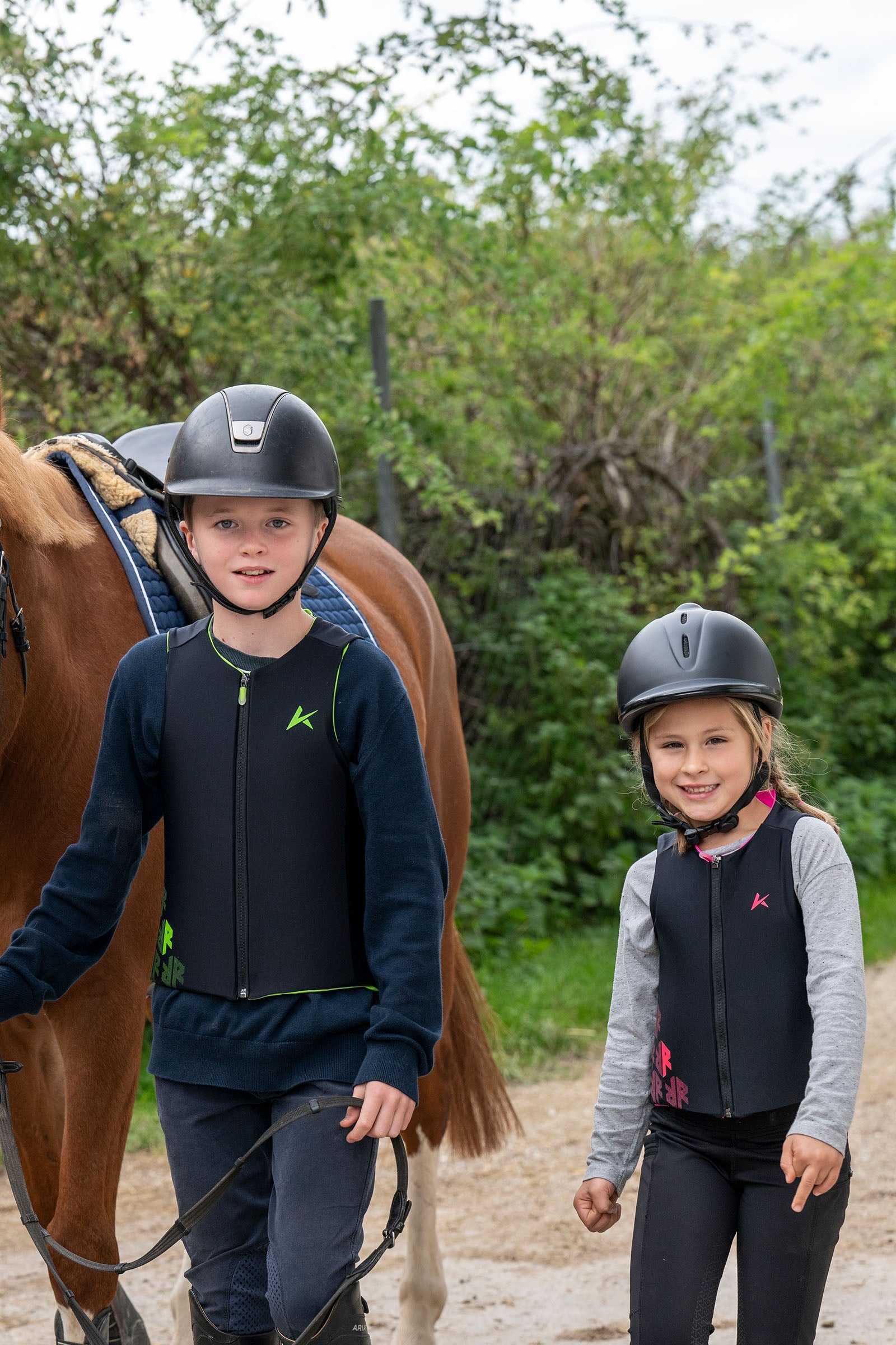 Komperdell Flex Fit Pro Junior Ballistic Vest With Back Protector Safety Equipment