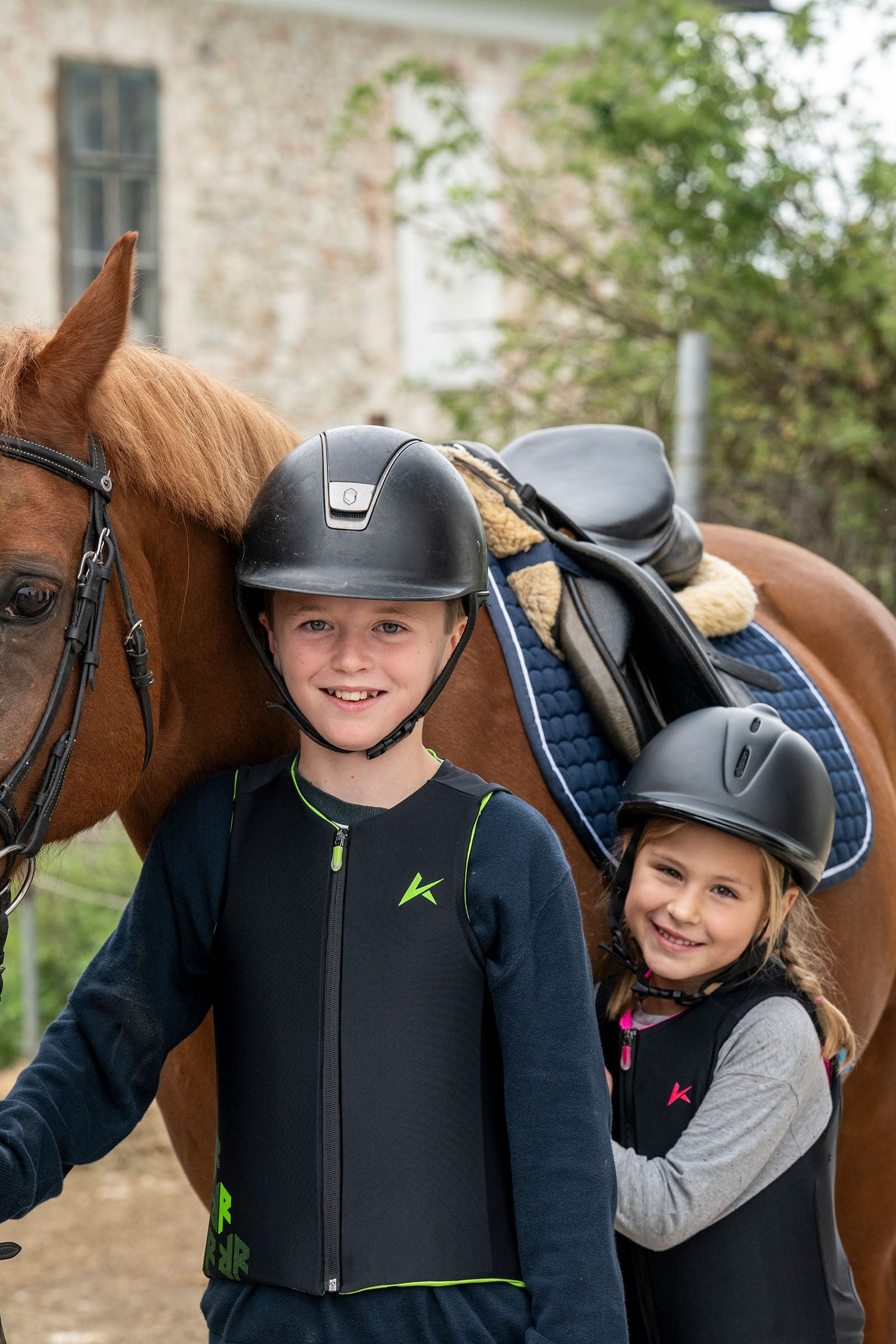 Komperdell Flex Fit Pro Junior Ballistic Vest With Back Protector Safety Equipment