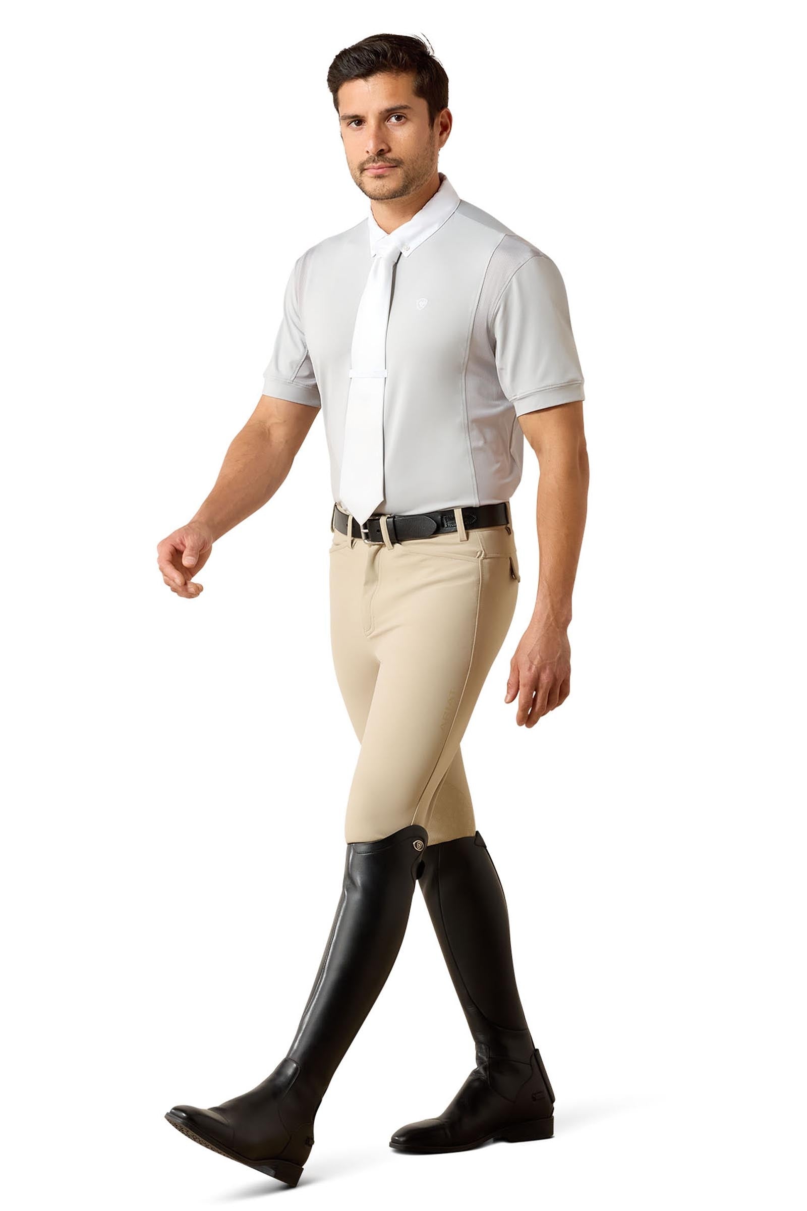 Ariat Tek Men's shortsleeve Show Shirt Mens Riding Clothing