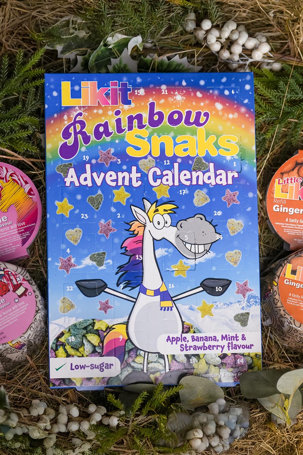 Likit Rainbow Snacks Calendar Horse Feed & Nutrition