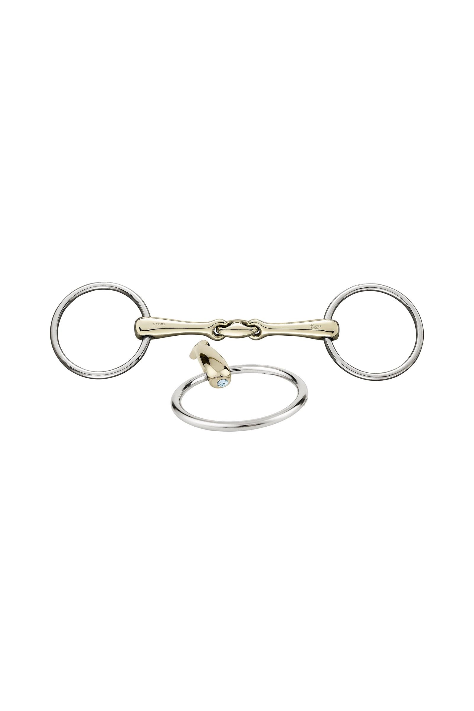 Sprenger KK Ultra Wassertrense, doppelt gebrochen, 14 mm, Sensogan, mit Kristallen Gebisse